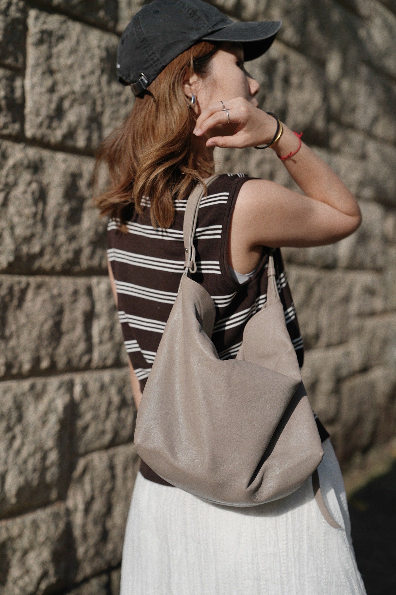 MZ712 HANDMADE HOBO BAG