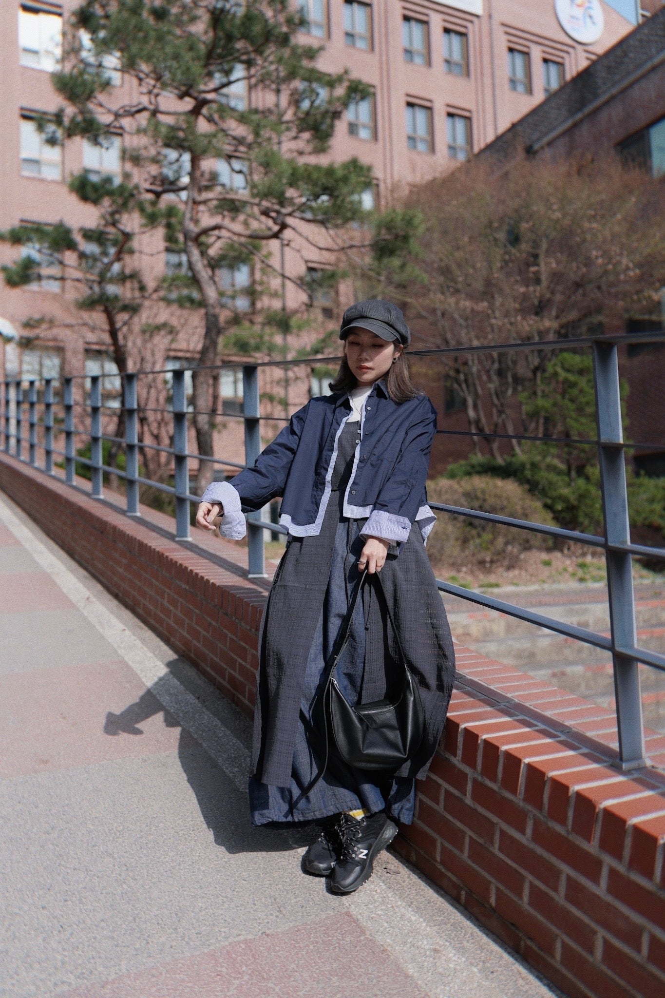 MZ711 BUCKS & LEATHER 半月袋