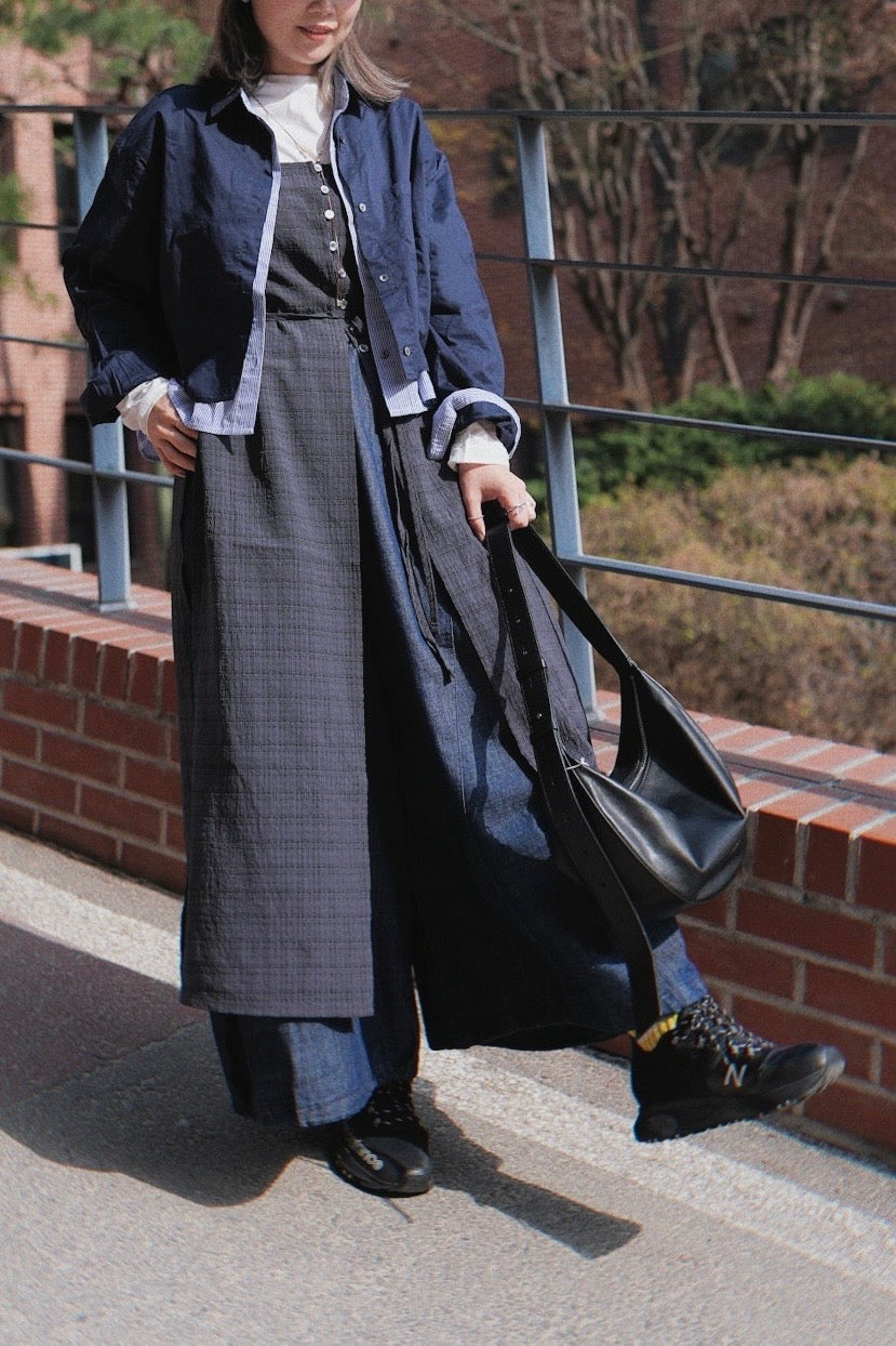 MZ711 BUCKS & LEATHER 半月袋