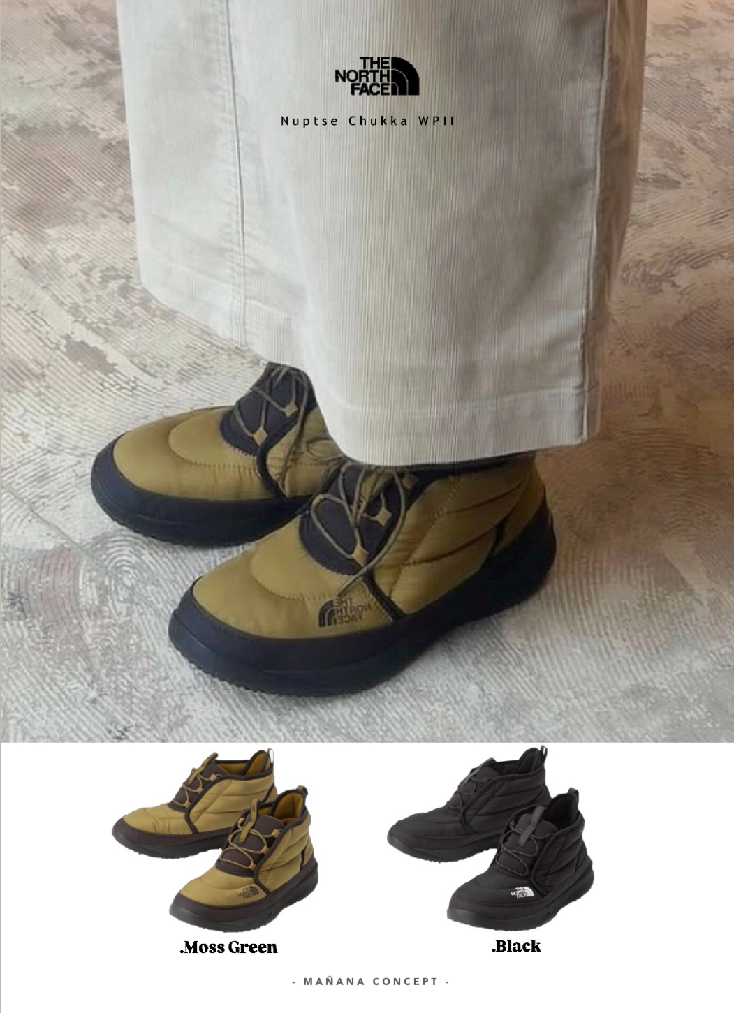 THE NORTH FACE - W Nuptse Chukka WP II (Women)