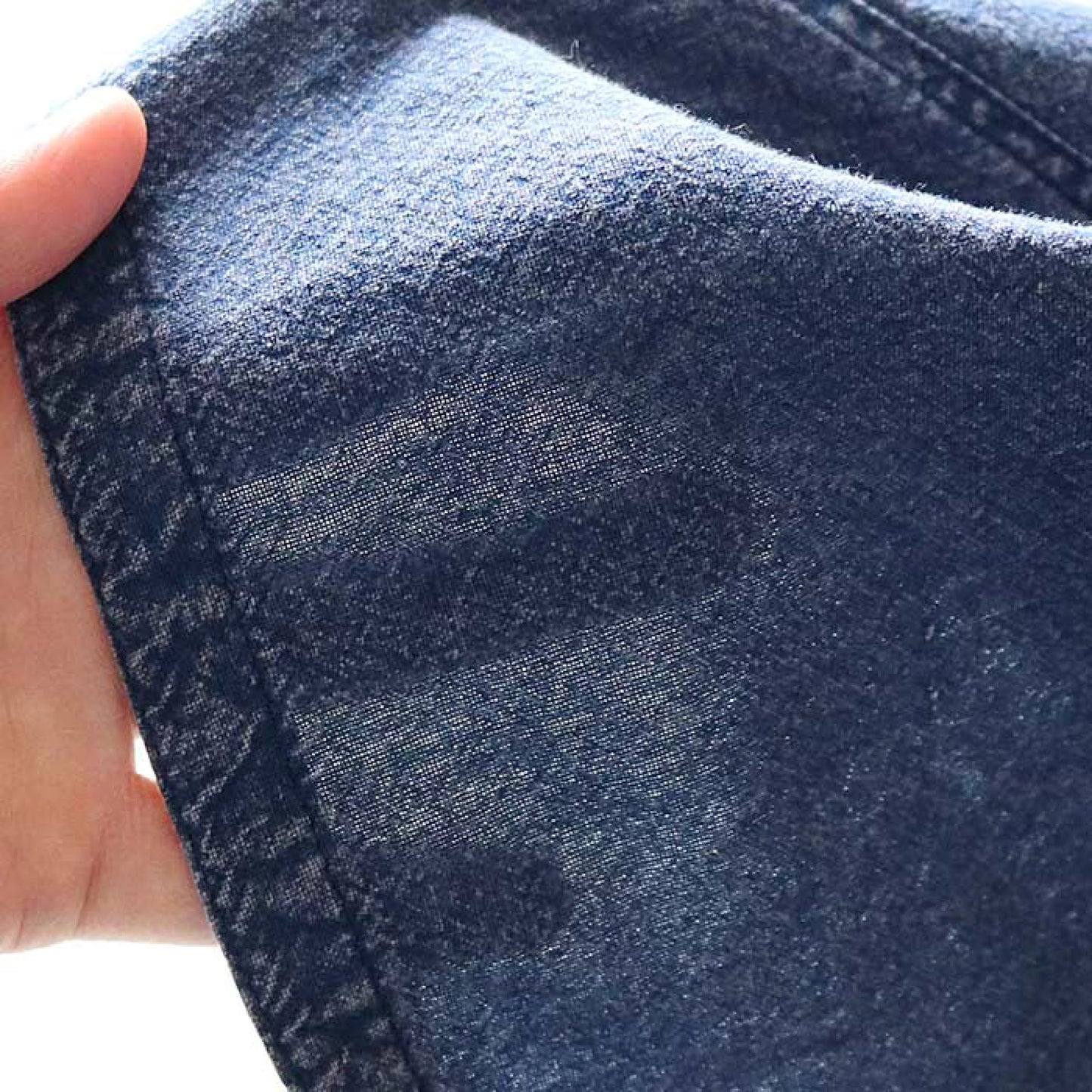 NA412 STONEWASH JUMPER DRESS