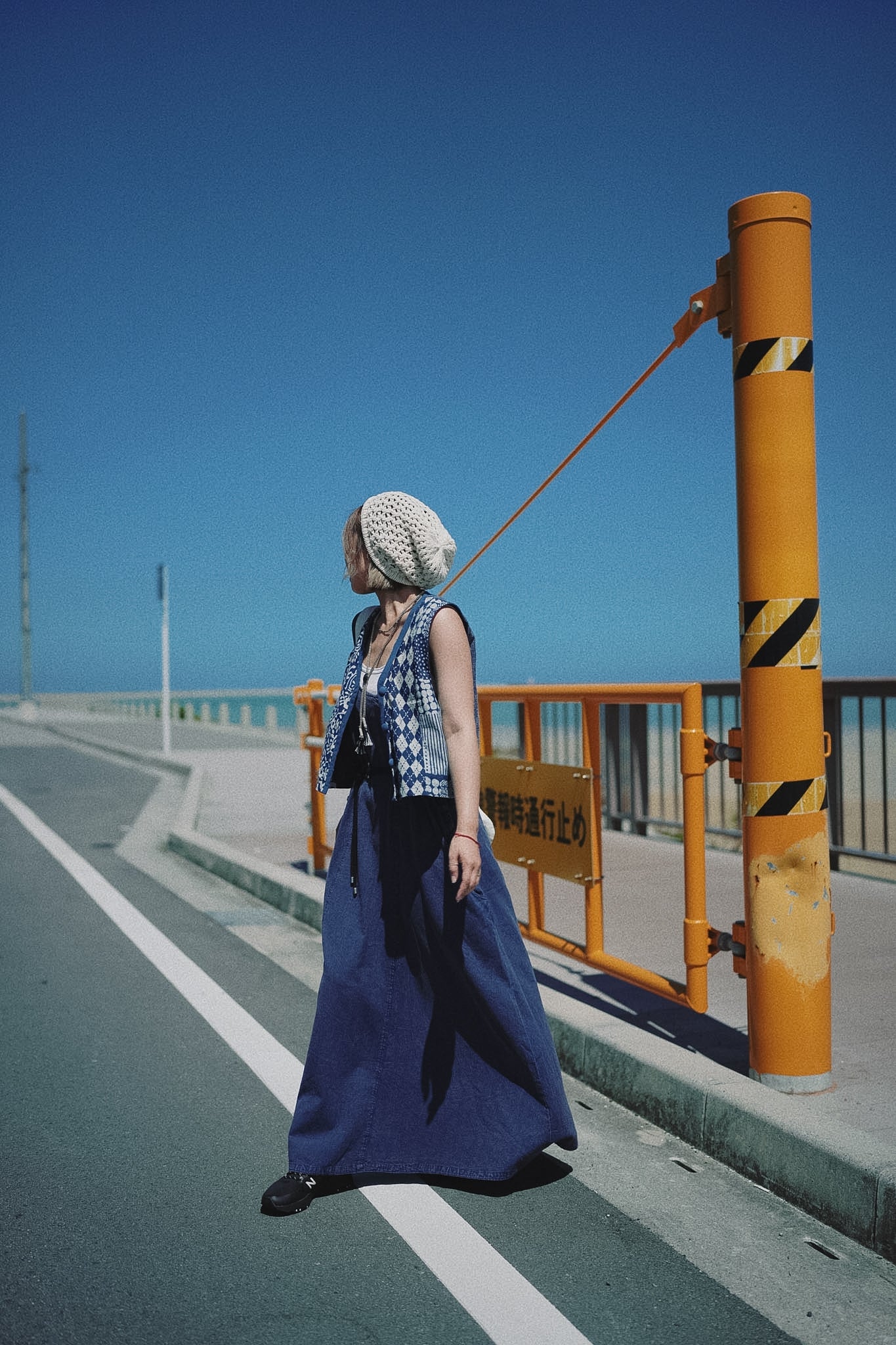 NA412 STONEWASH JUMPER DRESS