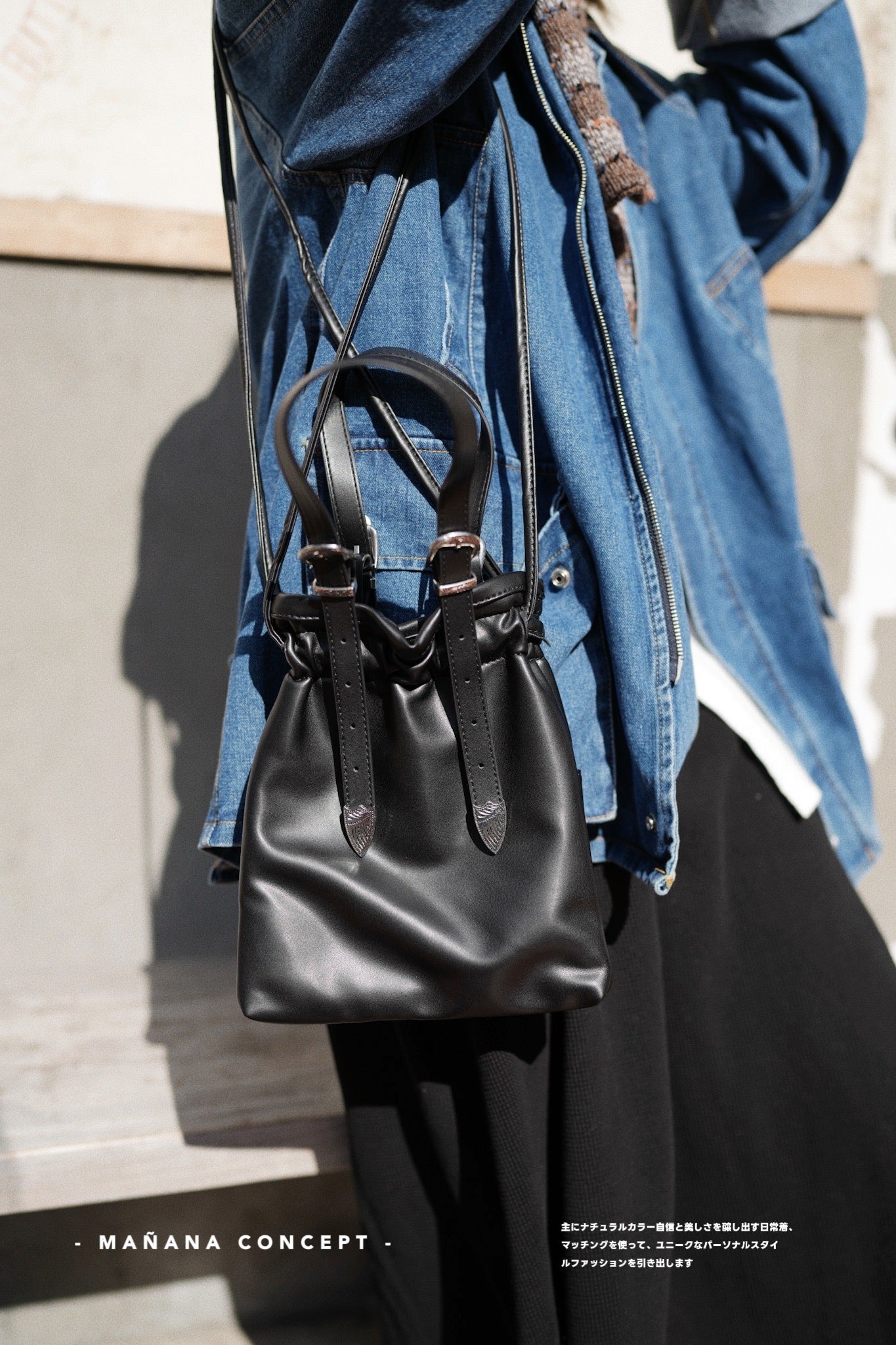 🇯🇵CONCHO BUCKLE BELT SHOULDER BAG