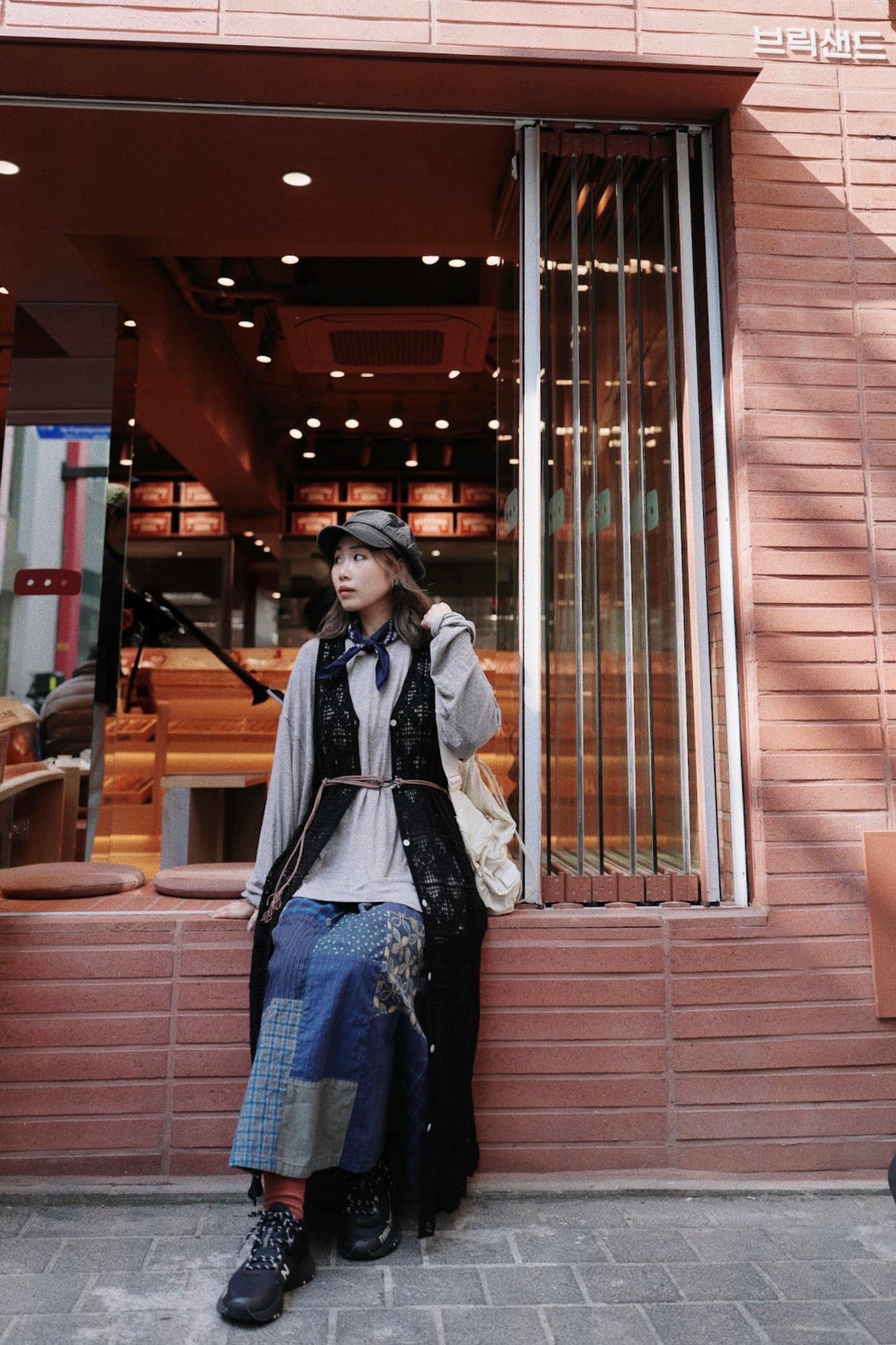 MZ717 CROCHET KNIT OP DRESS