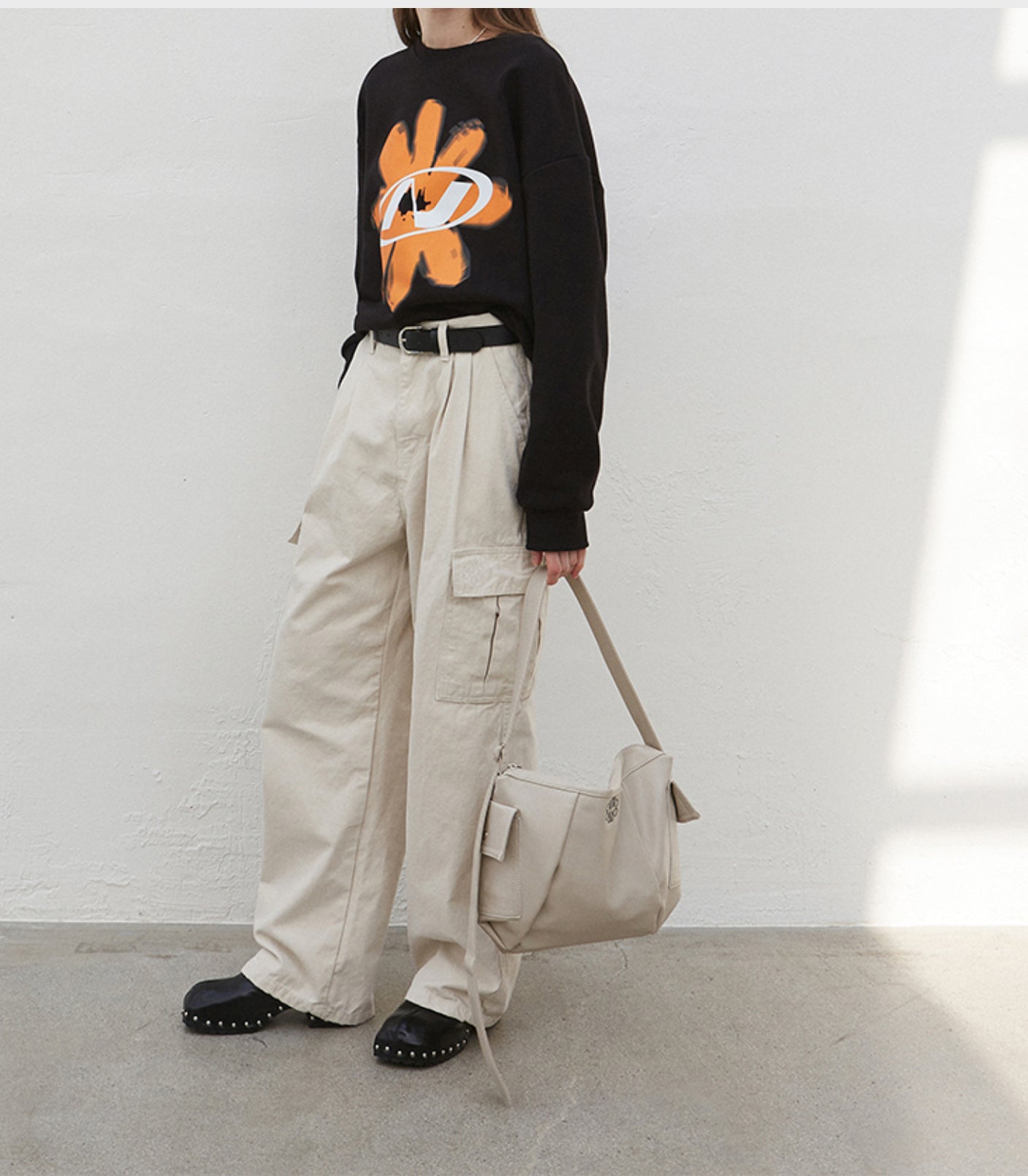 NICK&NICOLE SQUARE SHOULDER BAG
