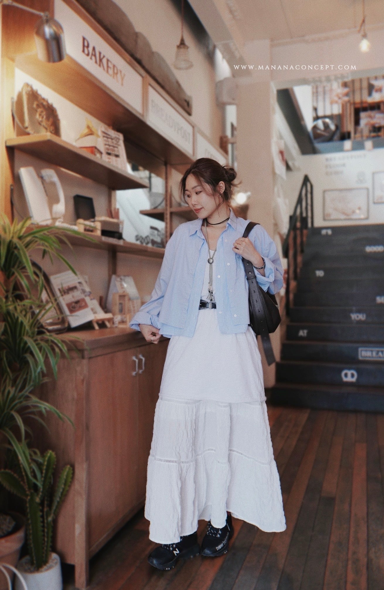 MZ380 Slubby Cotton Dress