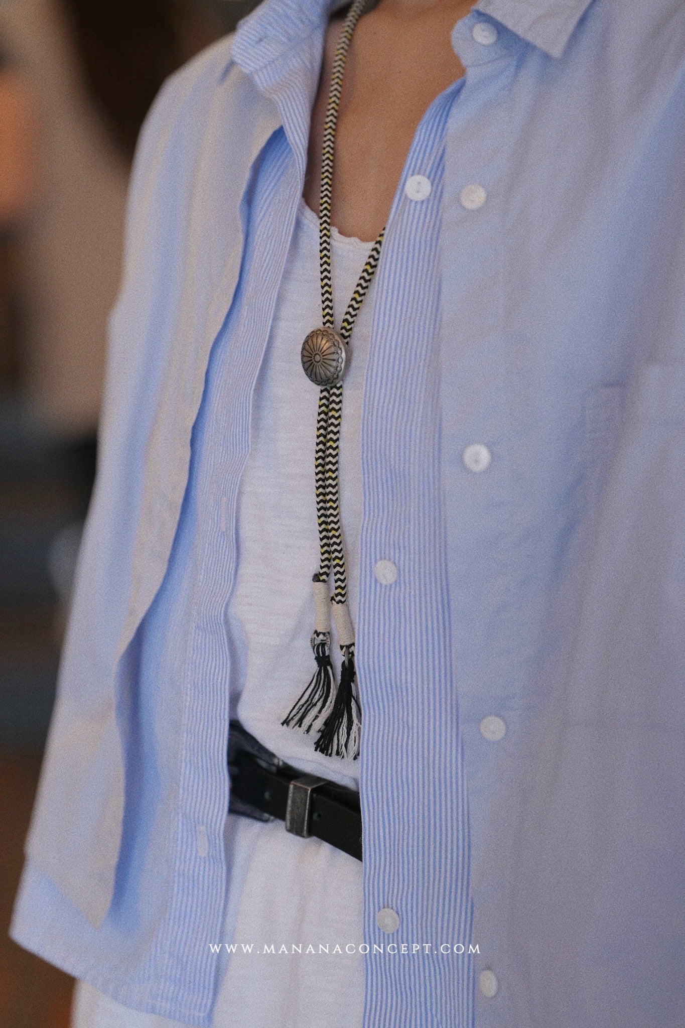 MZ708 LAYERED DESIGN SHIRT