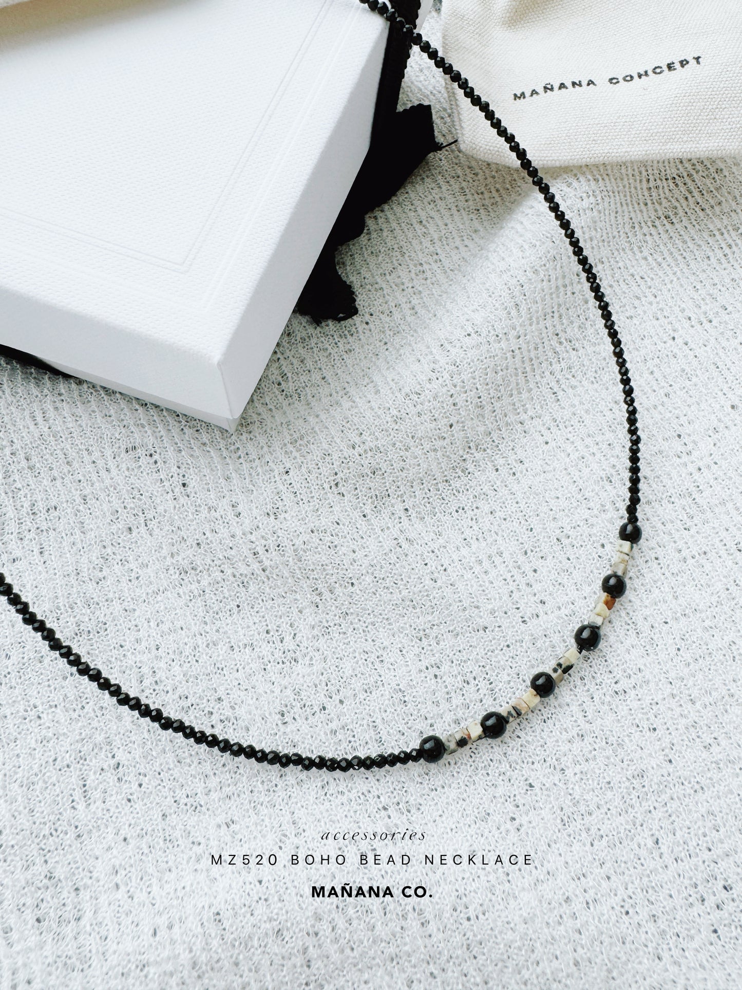 MZ520 BOHO BEAD NECKLACE