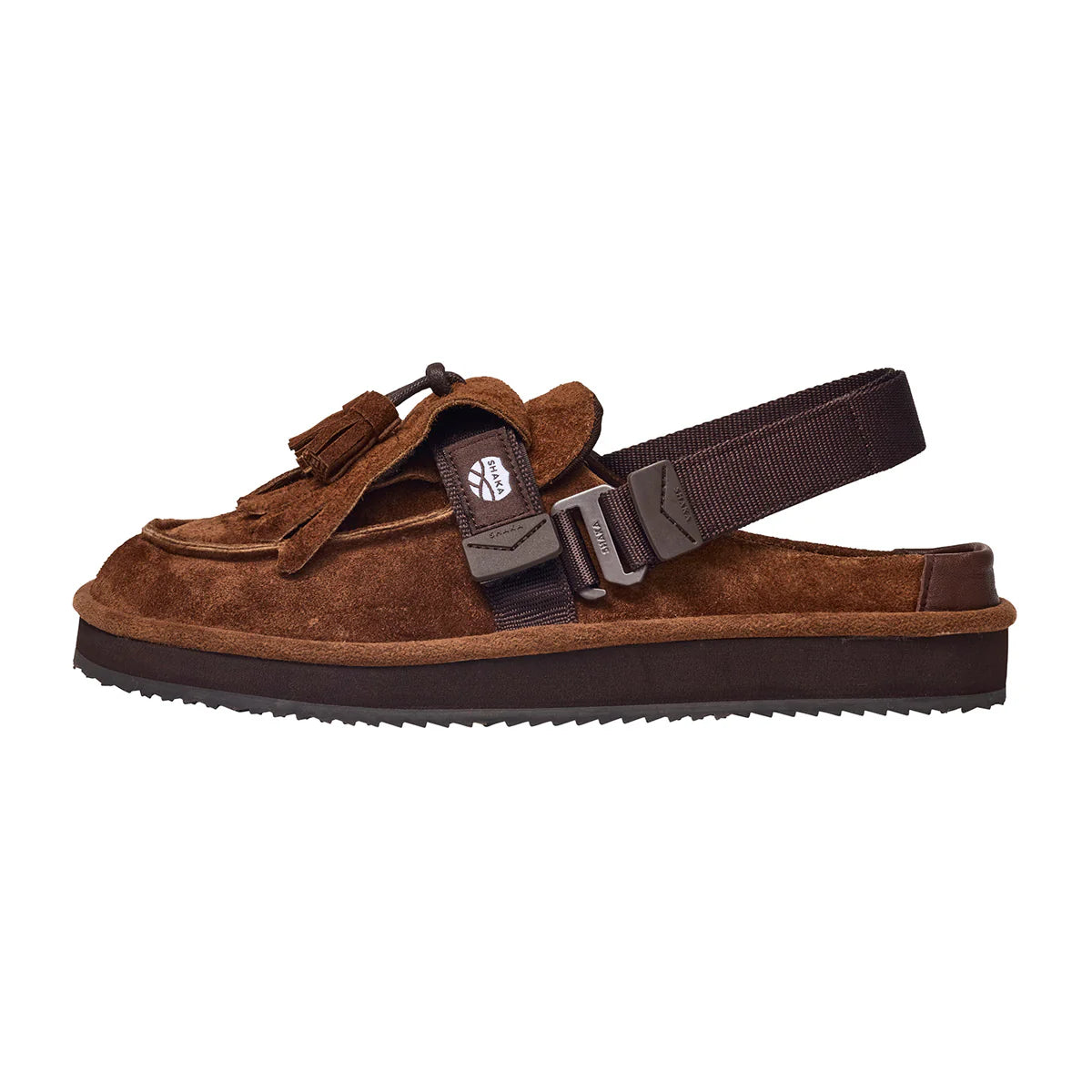 SHAKA - MOC MULE TASSEL SUEDE