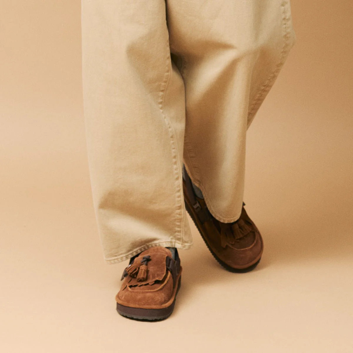 SHAKA - MOC MULE TASSEL SUEDE
