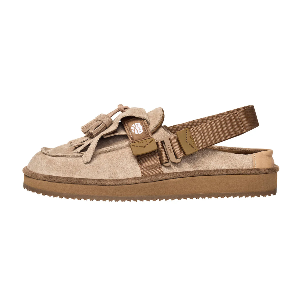 SHAKA - MOC MULE TASSEL SUEDE