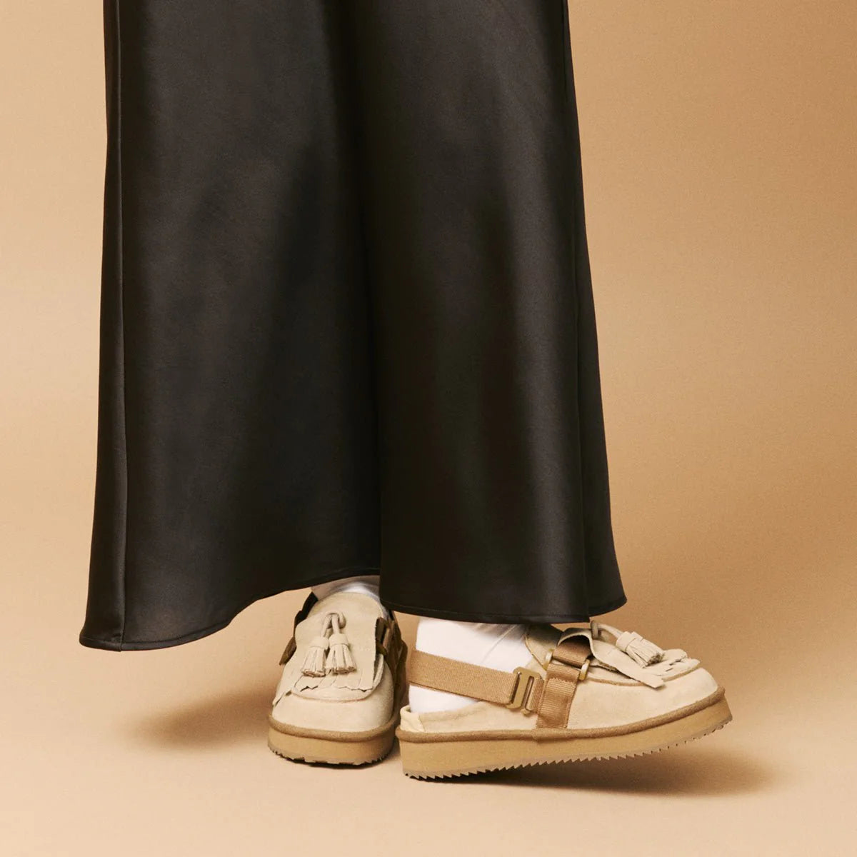 SHAKA - MOC MULE TASSEL SUEDE