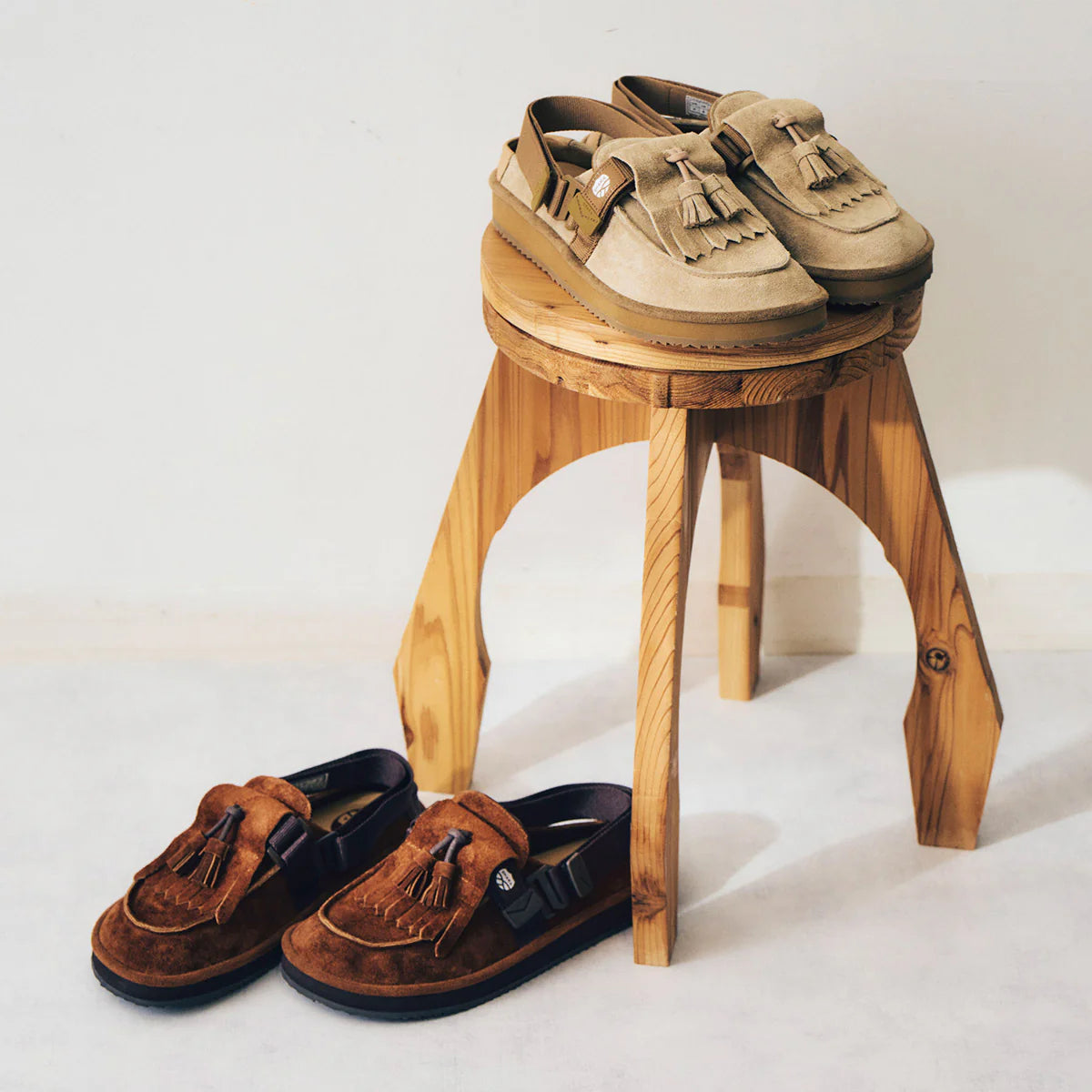 SHAKA - MOC MULE TASSEL SUEDE