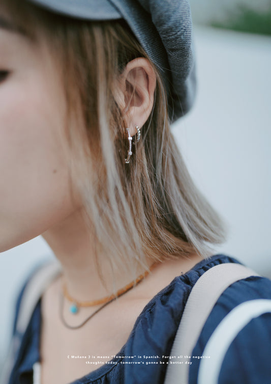 MZ522 20MM HOOP EARRINGS