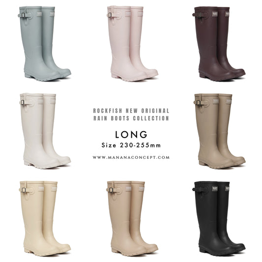 ROCKFISH NEW ORIGINAL RAIN BOOTS - LONG(長)