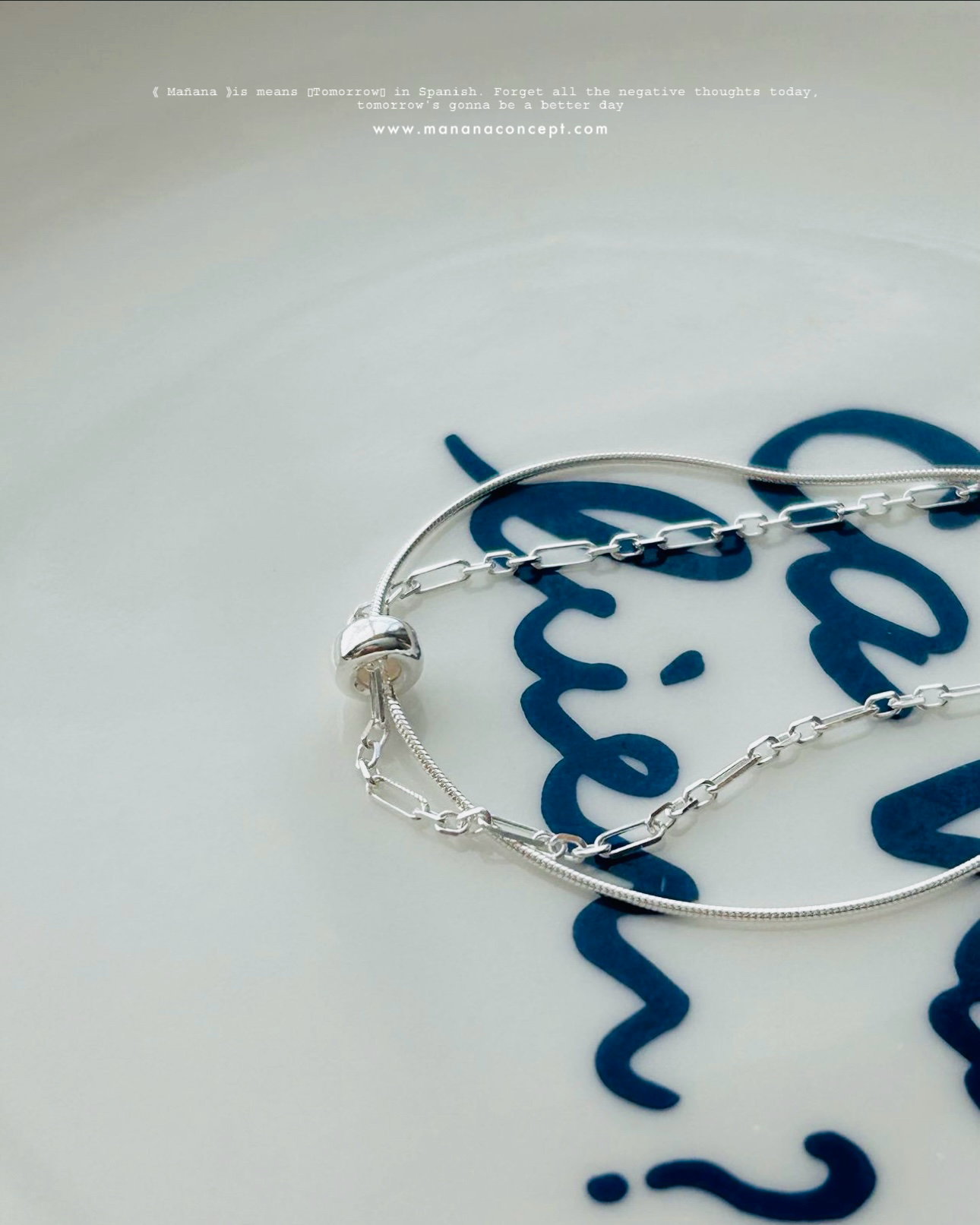 MZ-196 Silver 925 Layering necklace