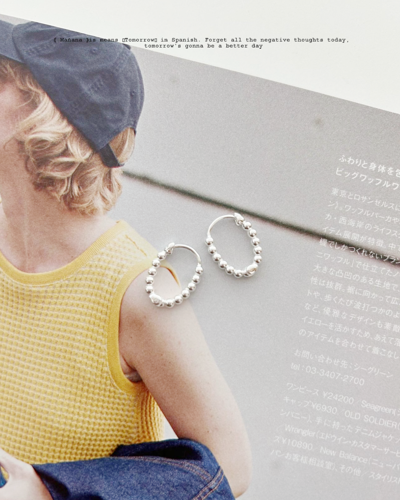 MZ-198 Silver 925 Earring