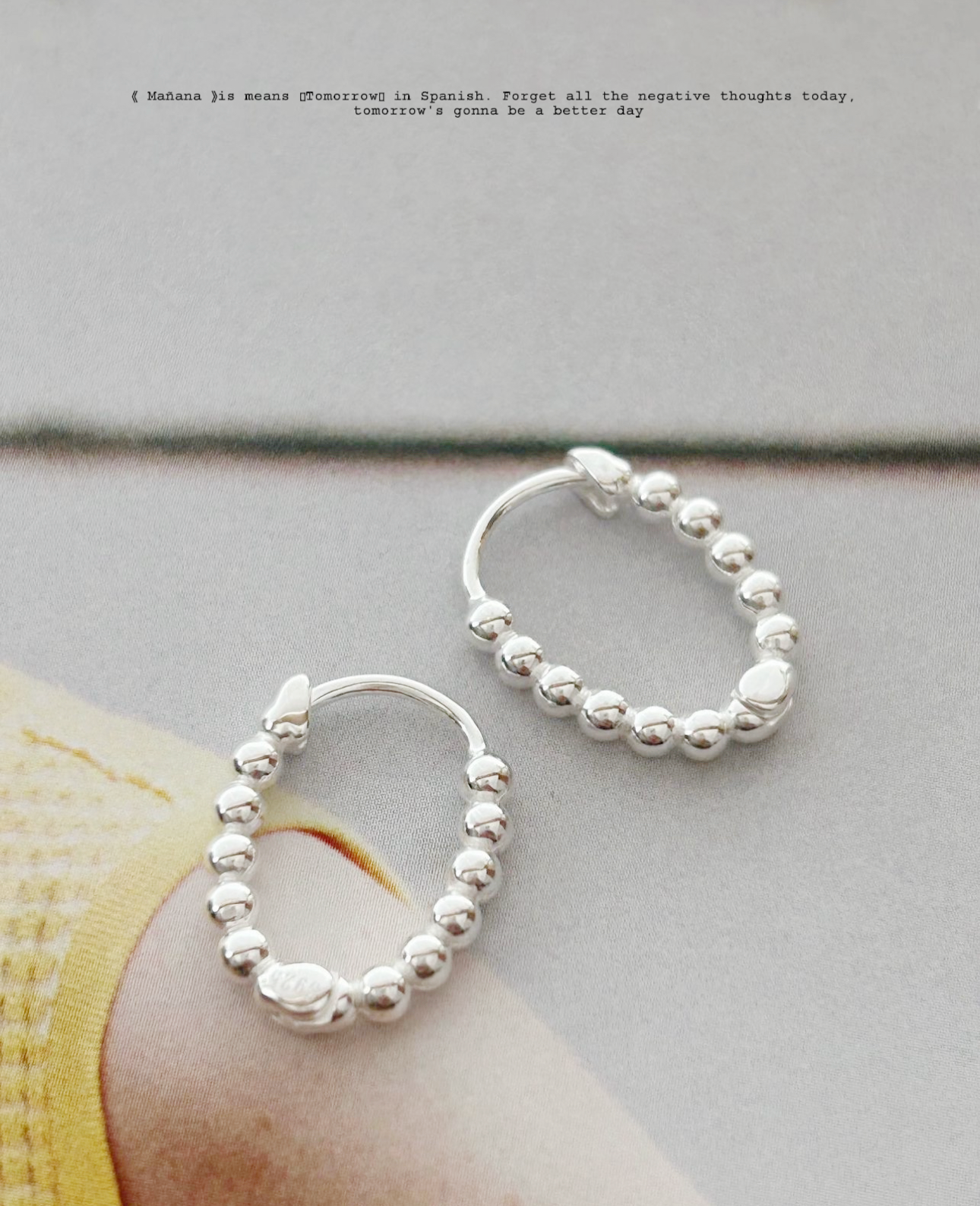 MZ-198 Silver 925 Earring