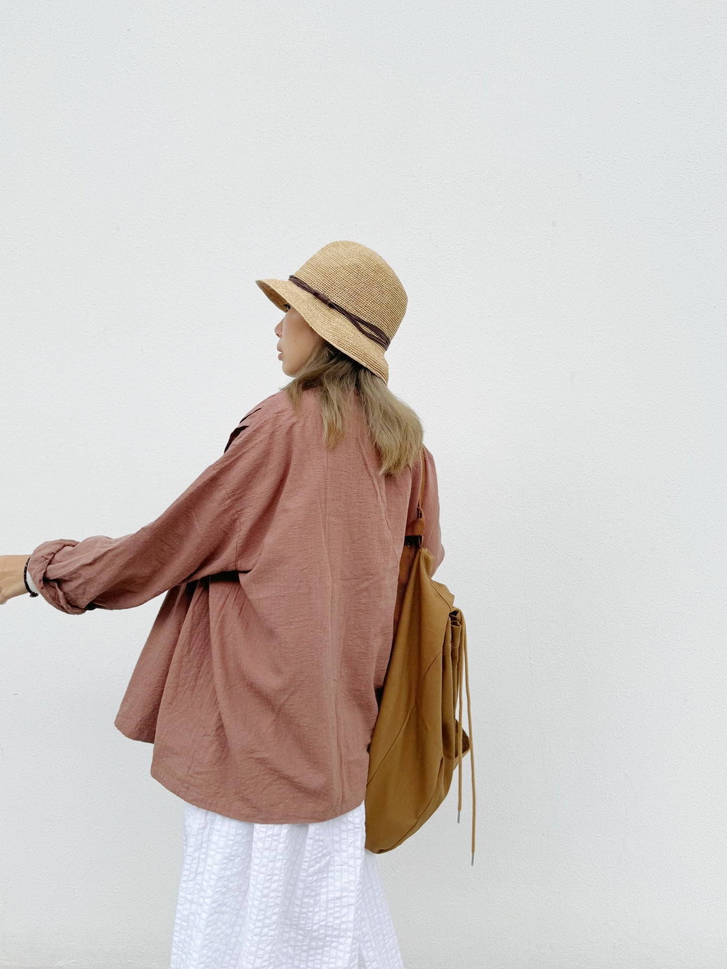 MZ-189 Lily Trilby Straw Hat