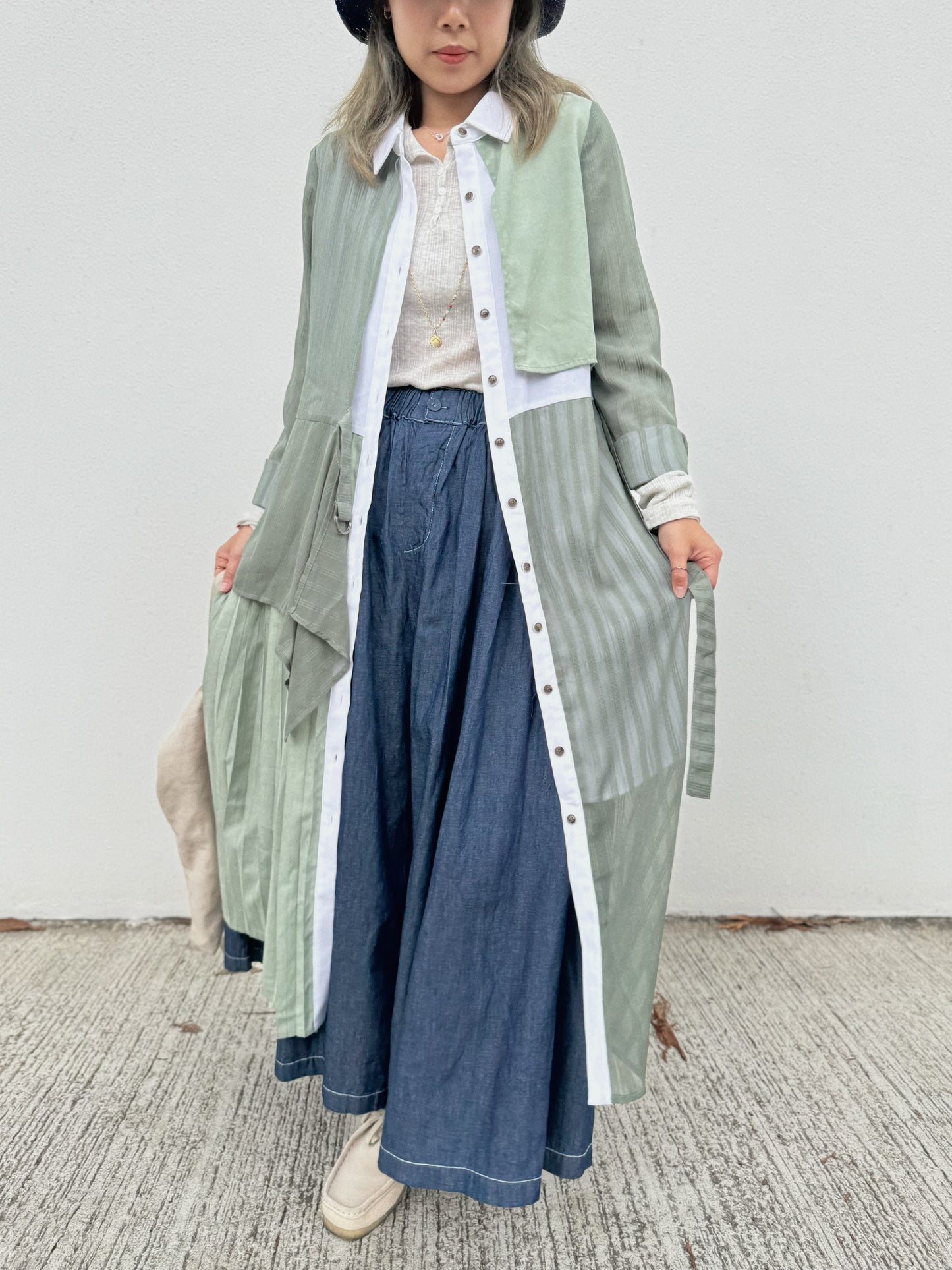 CA-541 Layering Shirt Dress