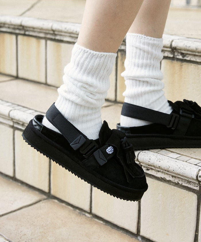 SHAKA - MOC MULE TASSEL SUEDE