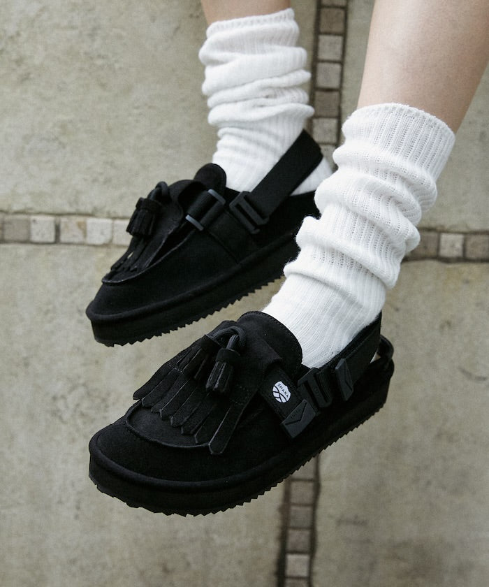 SHAKA - MOC MULE TASSEL SUEDE