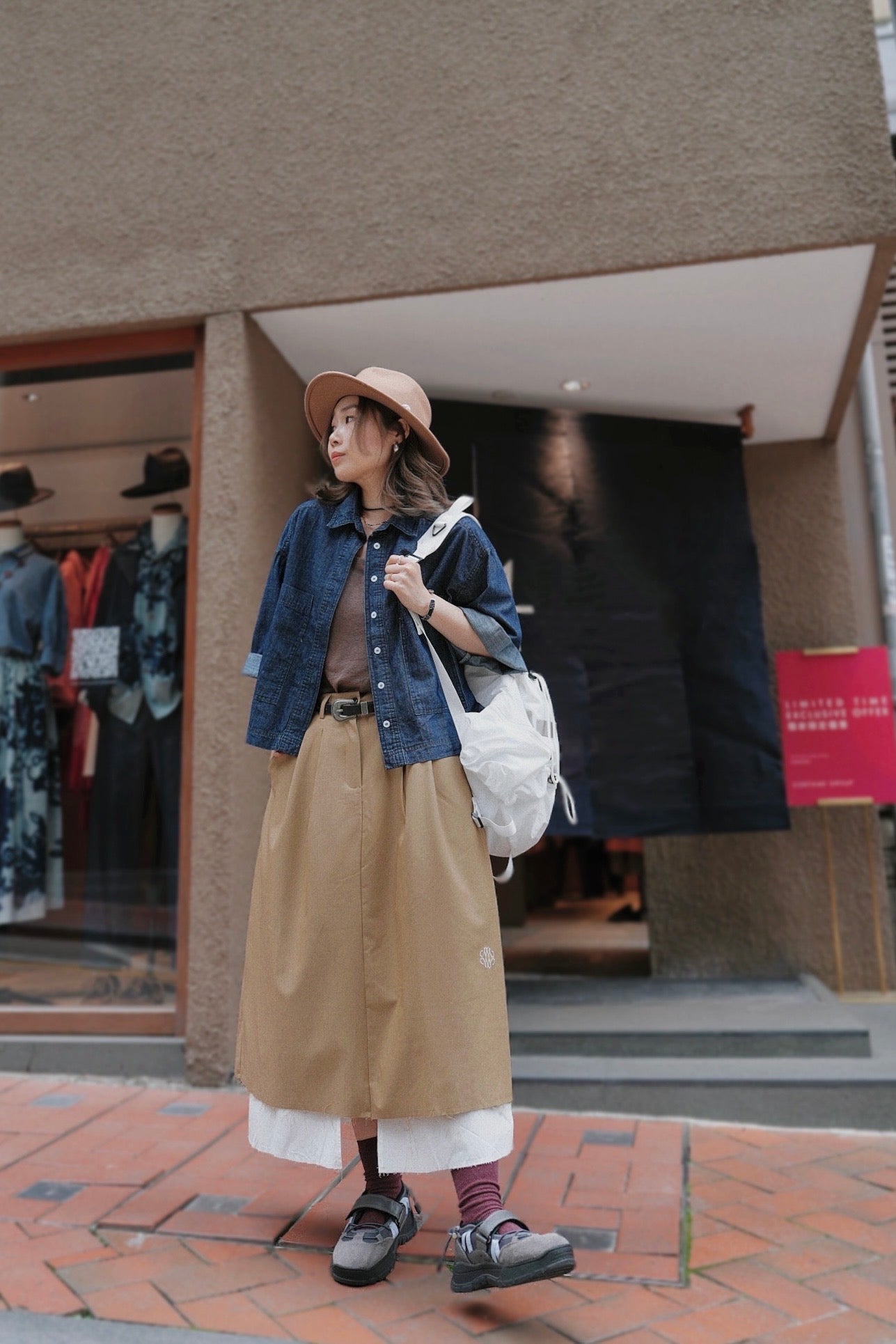 MZ731 POCKET DENIM SHIRT