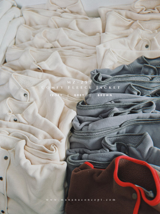 MZ257 COMFY FLEECE JACKET