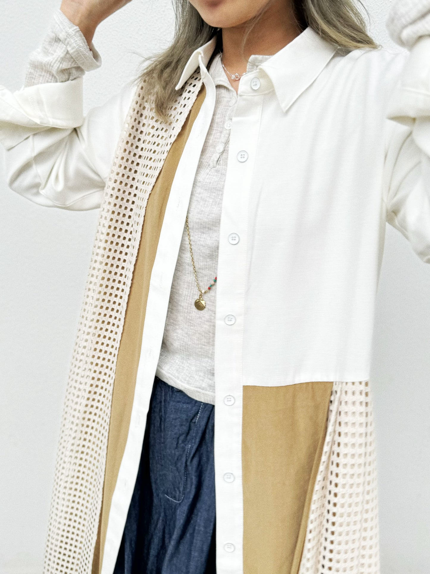 CA-541 Layering Shirt Dress