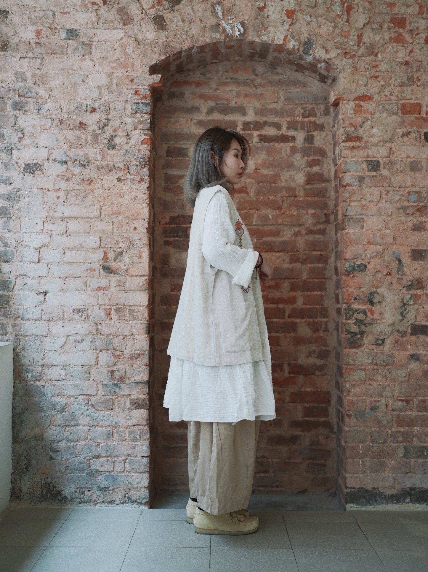 CA607 Light Weight Wide Pants