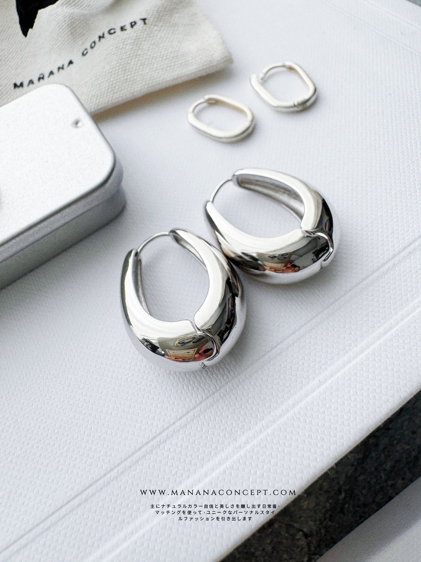CA696 SILVER 925 EARRING