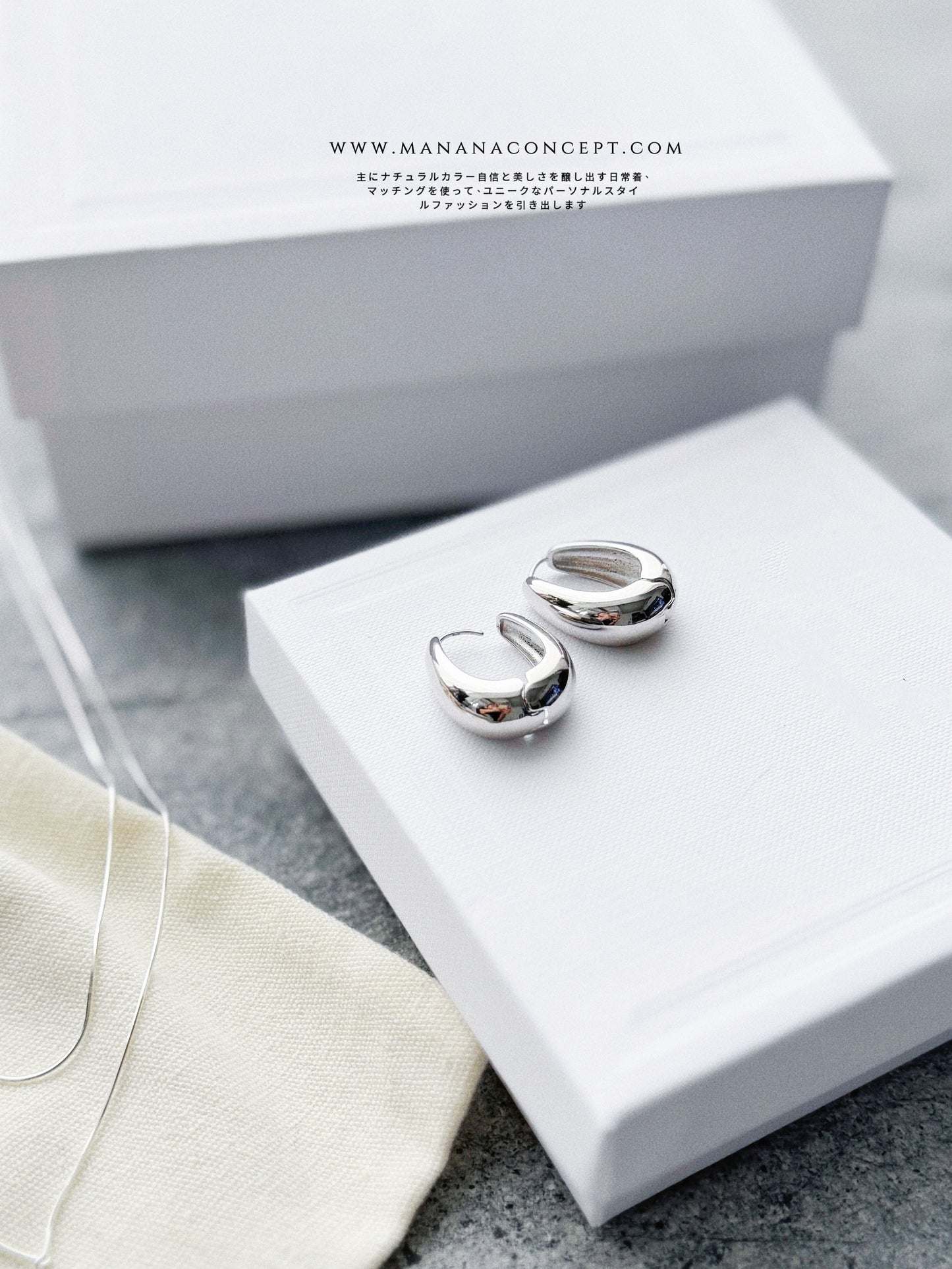 CA696 SILVER 925 EARRING