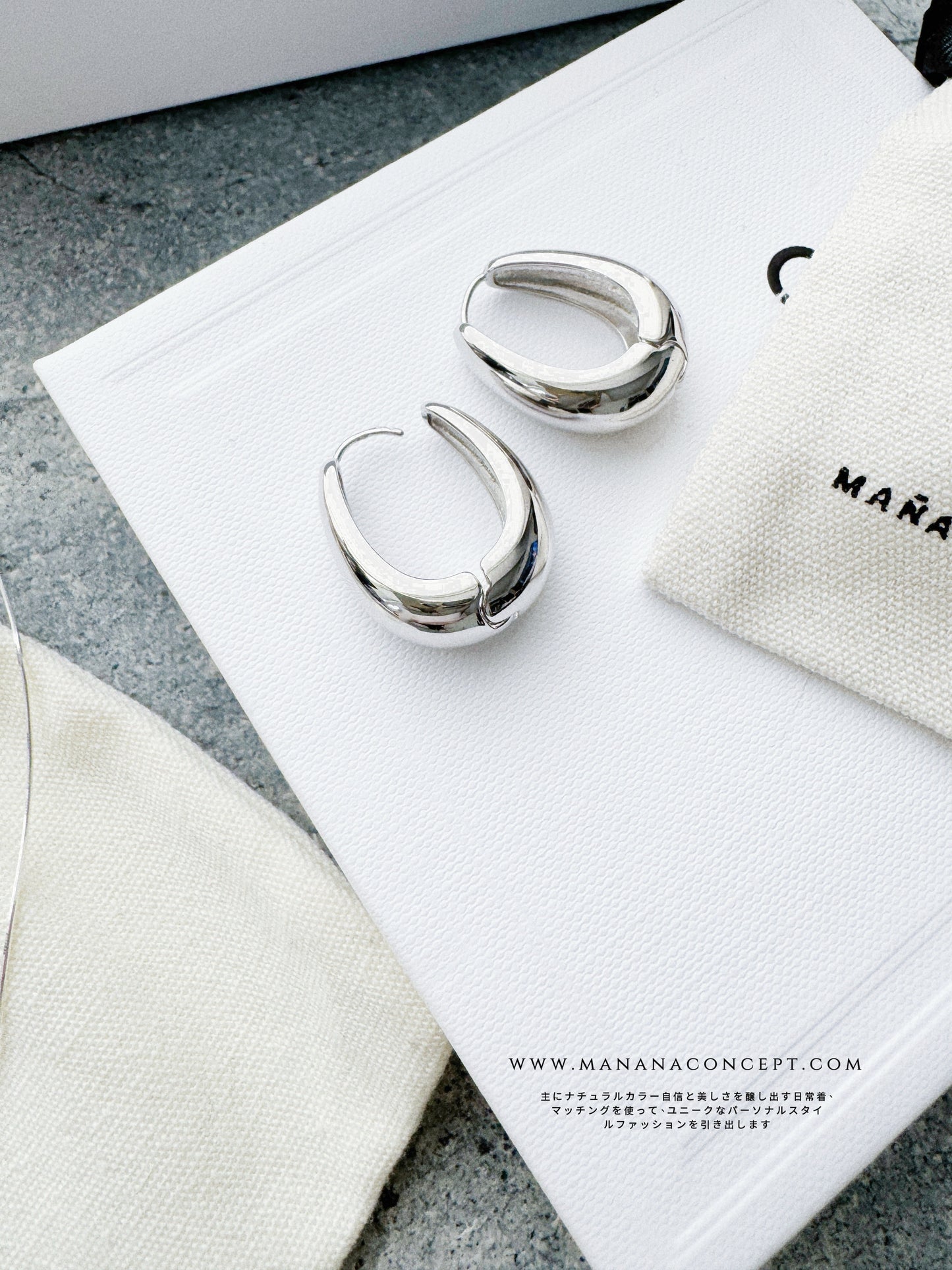 CA696 SILVER 925 EARRING