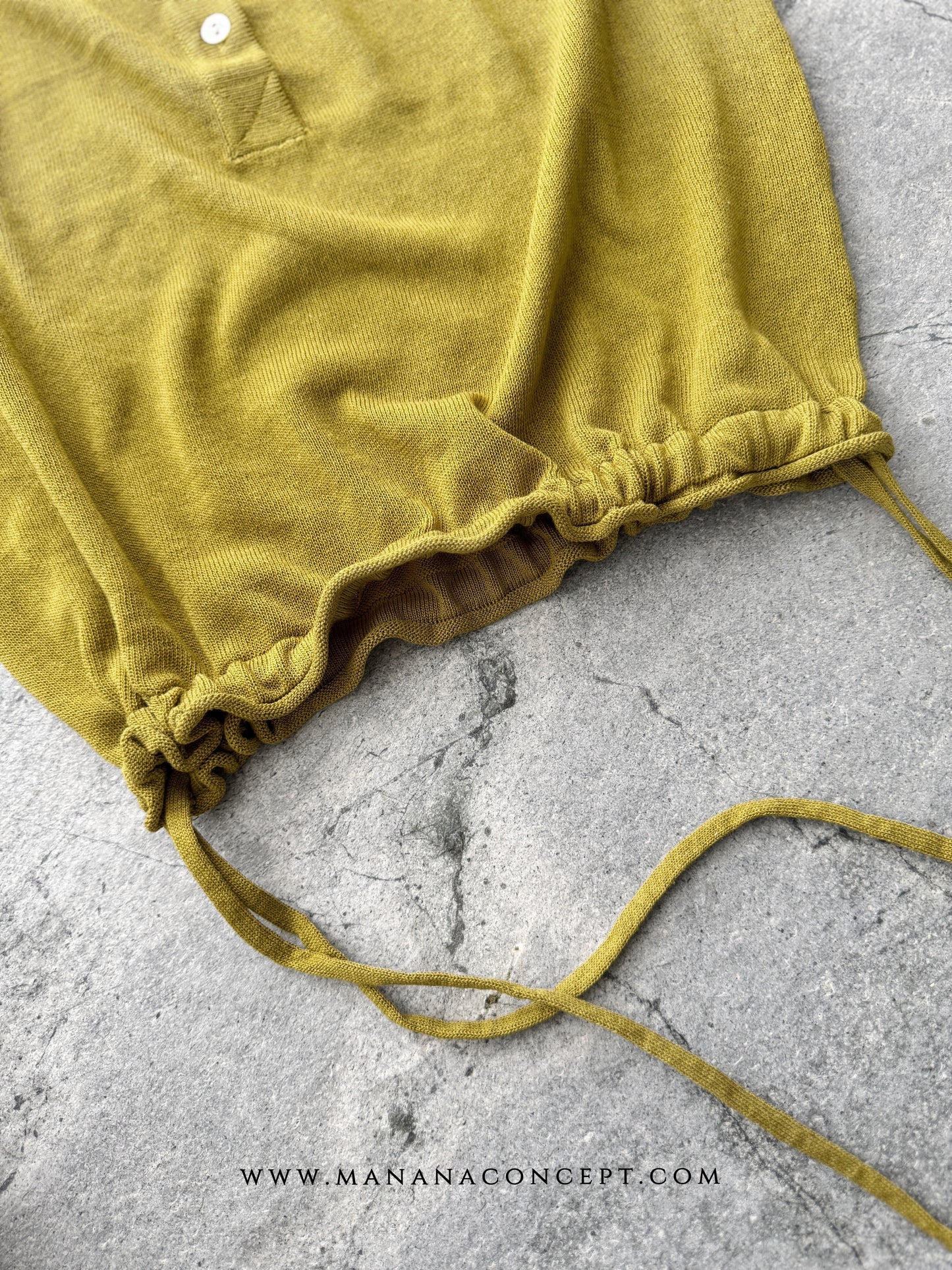 MZ737 BUTTON TANK TOP