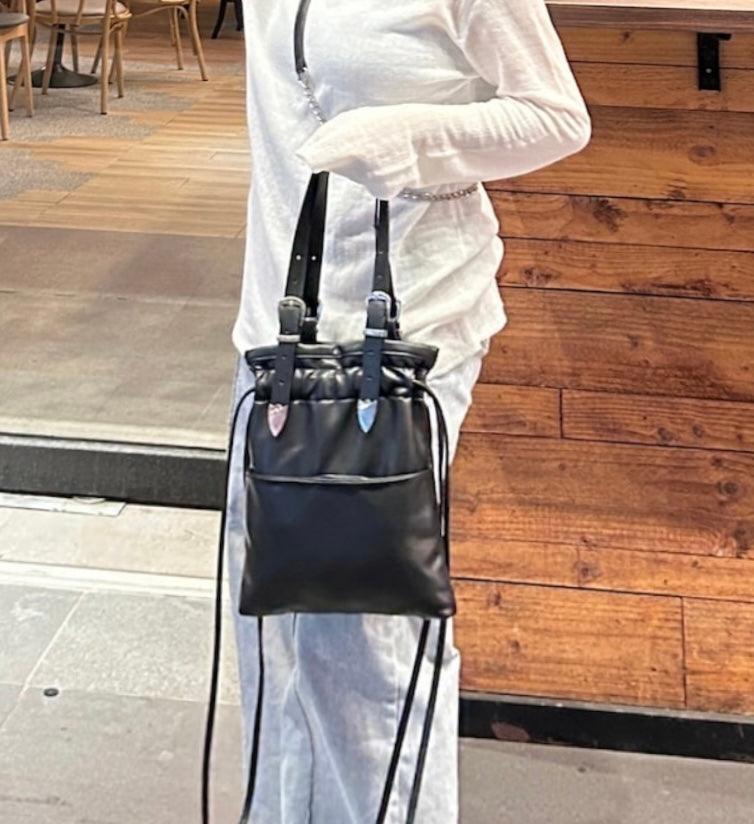 🇯🇵CONCHO BUCKLE BELT SHOULDER BAG