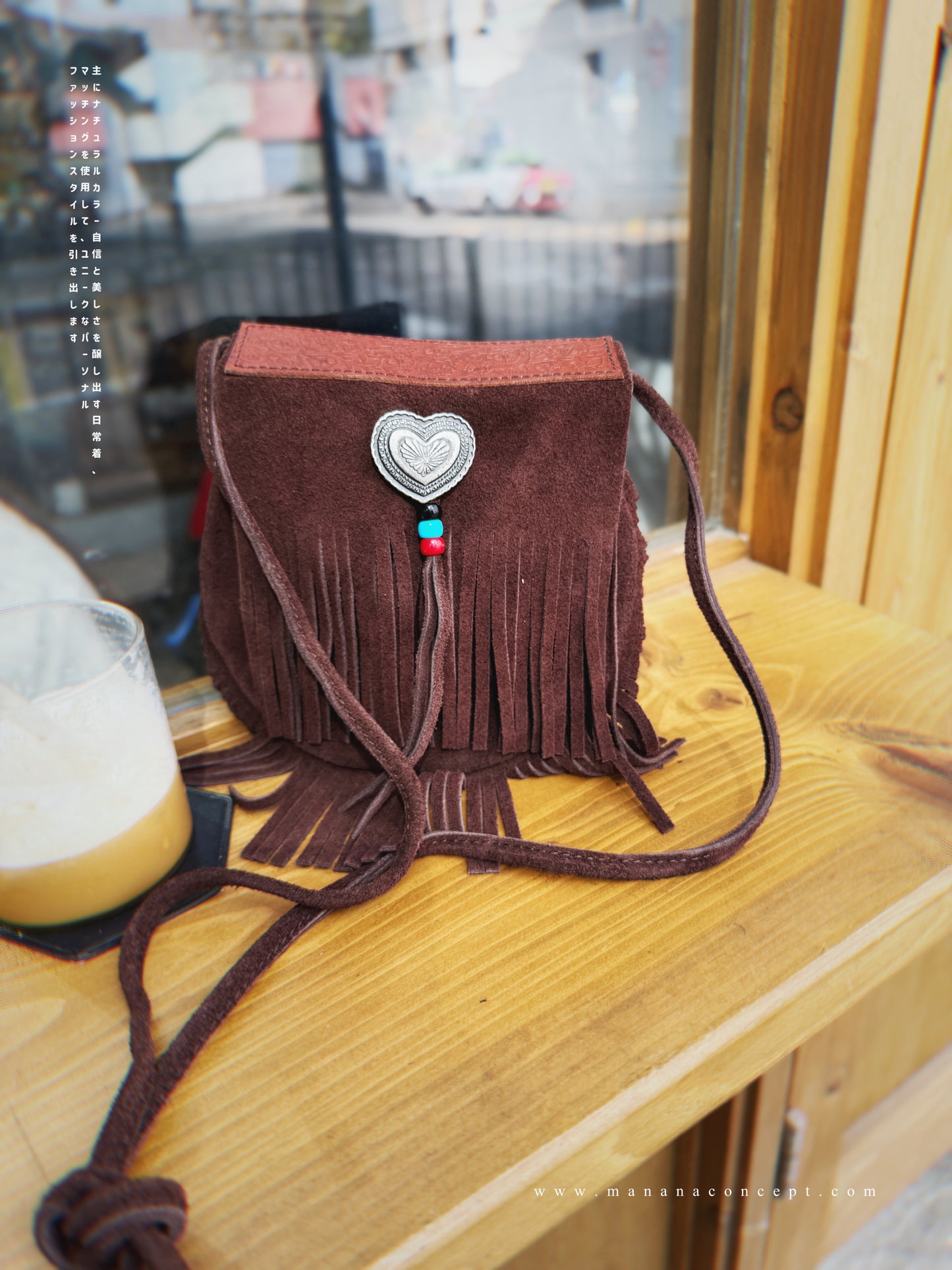 MZ-270 Boho Mini Fringe Bag