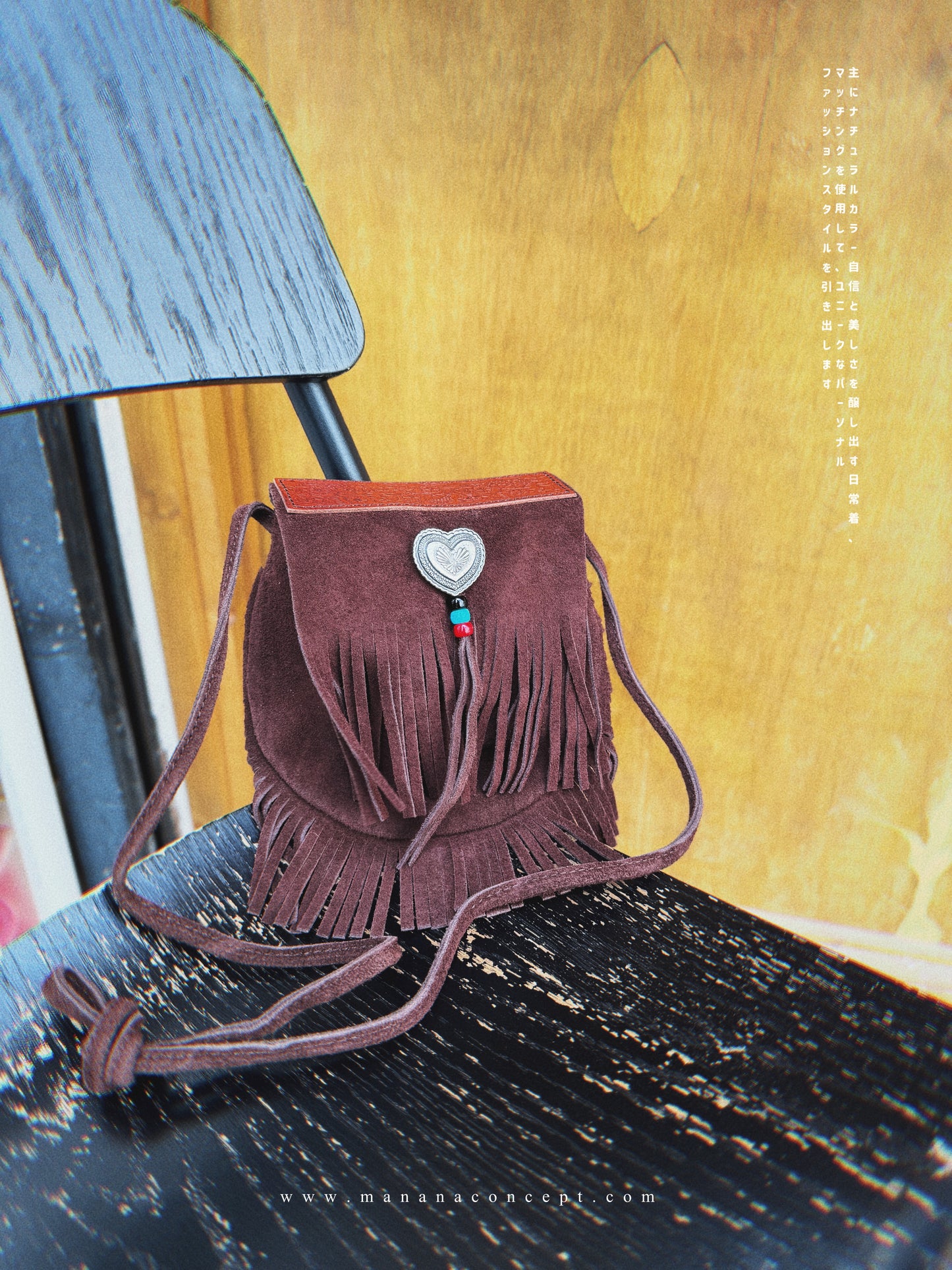 MZ-270 Boho Mini Fringe Bag