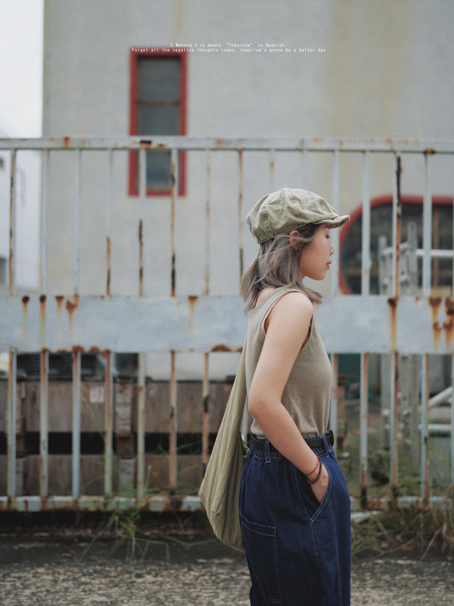 MZ300 Linen Tank Lop