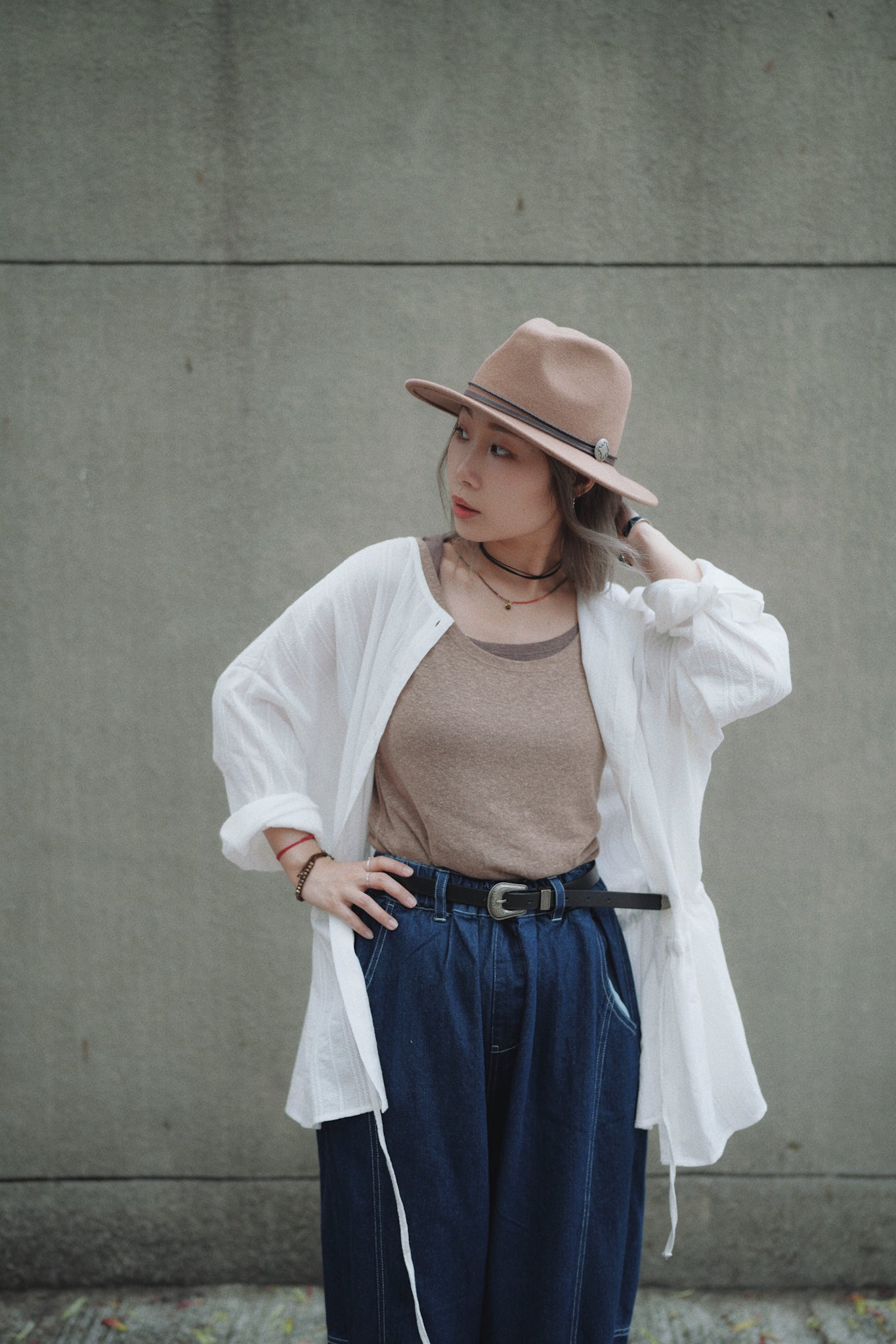 MZ300 Linen Tank Lop
