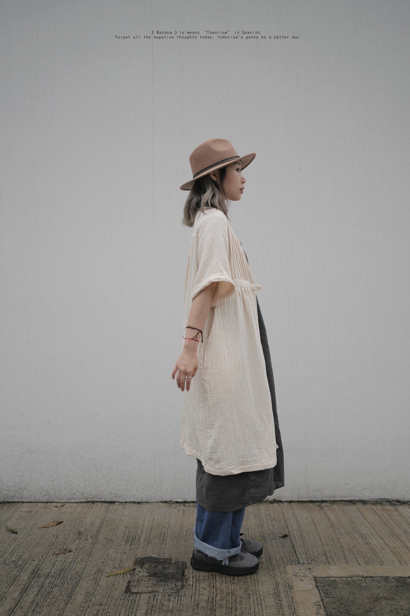 MZ299 Pintuck Gauze Outer