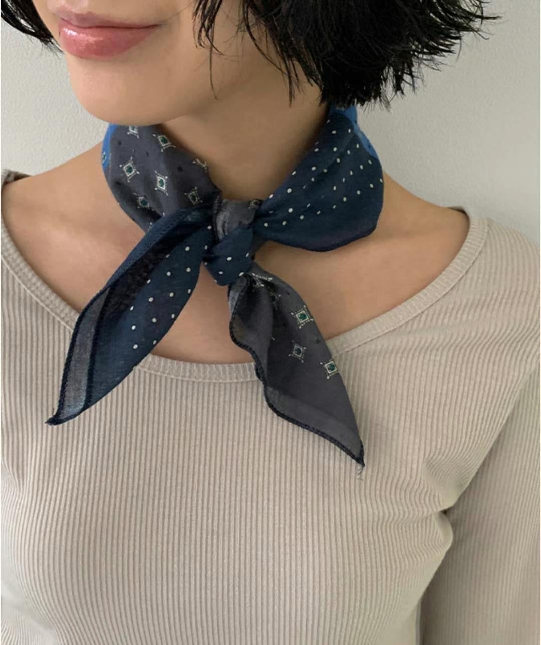 MZ319 Printing Square Scarf