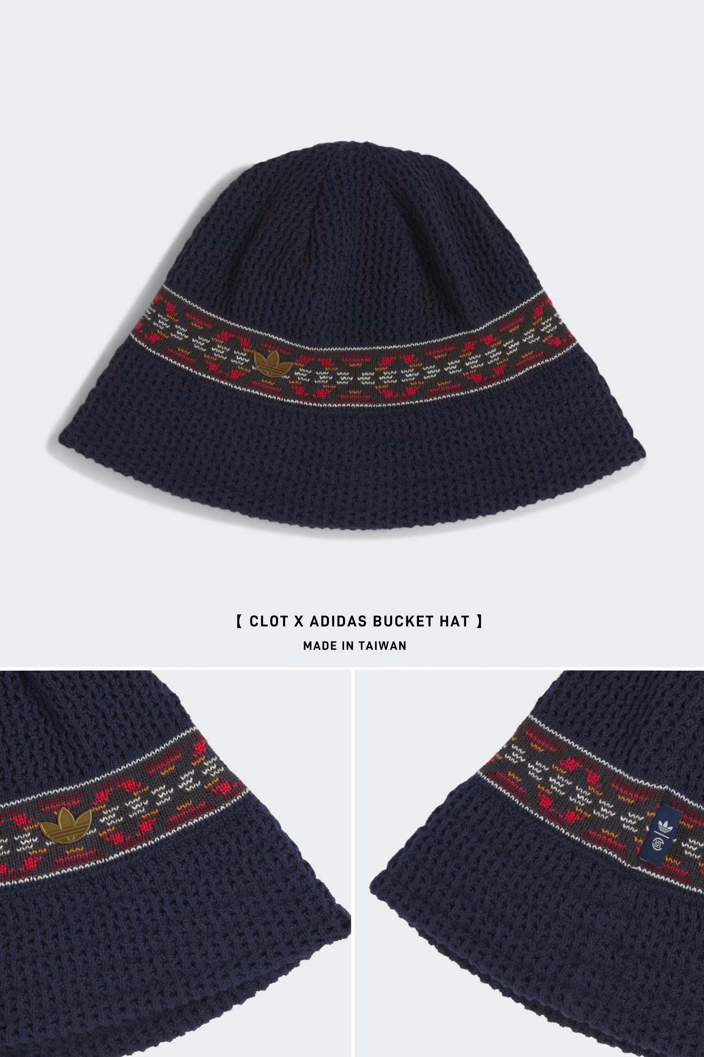CLOT X ADIDAS BUCKET HAT
