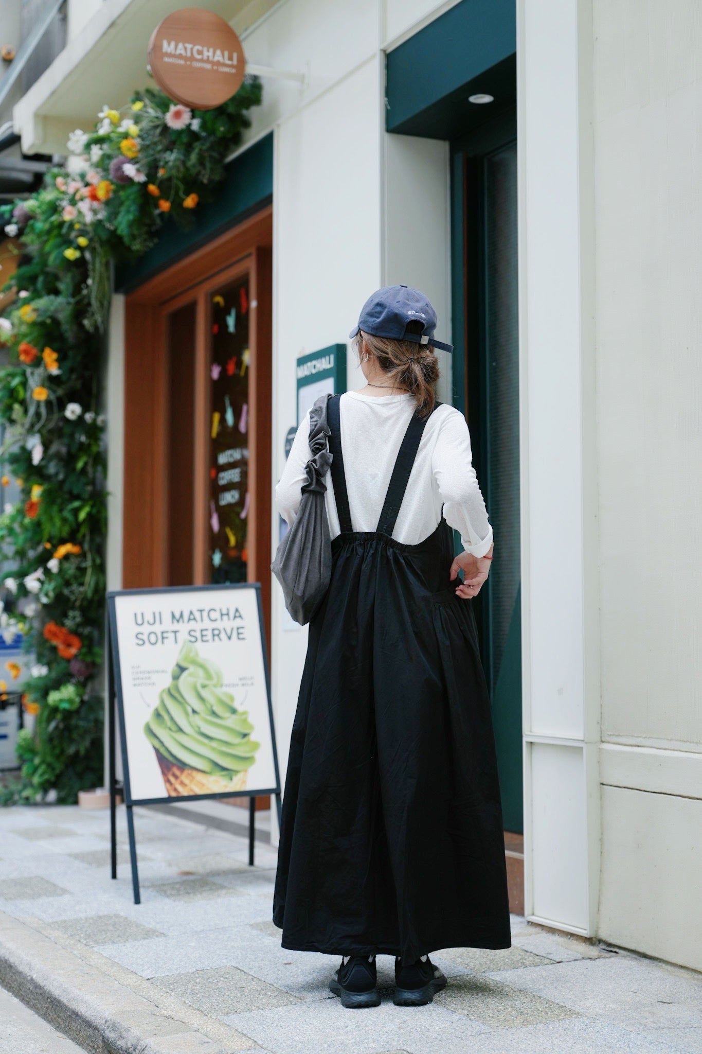NA453 PLEATED OVERALL JUPMER DRESS
