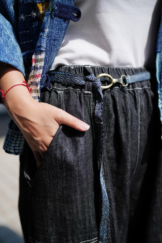 Vintage Wrap Belt - Blue Collection