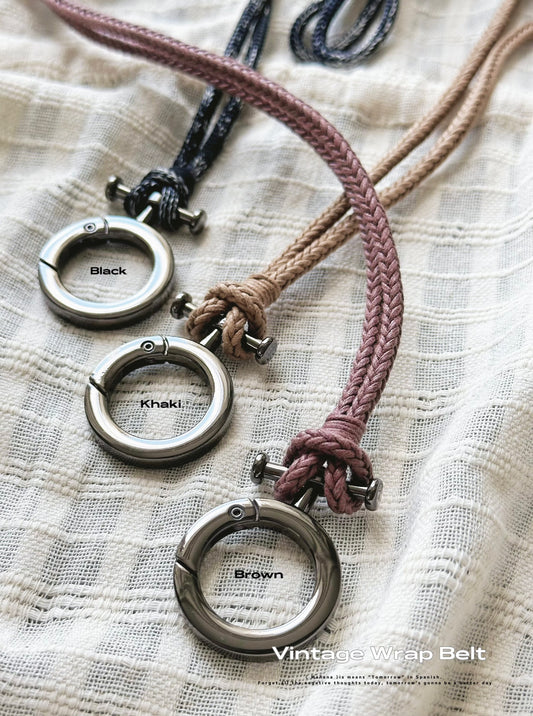 Vintage Wrap Belt - Earth Tone Collection