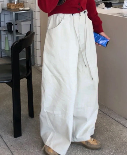 MZ965 DRAWSTRING HIJADER PANTS