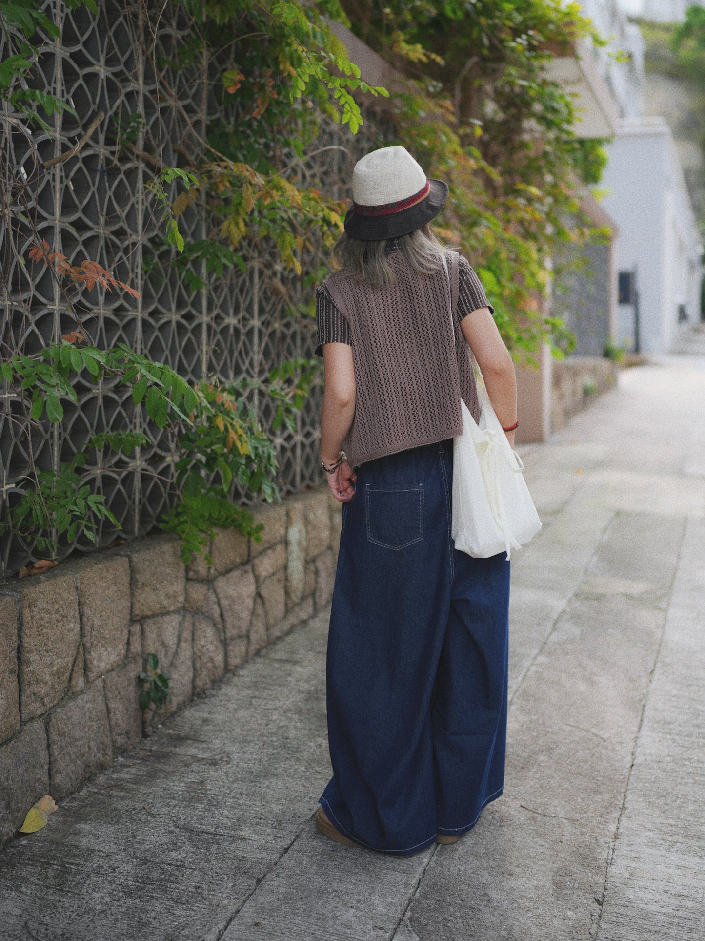 MZ328 Ribbon Crepe Crossbag