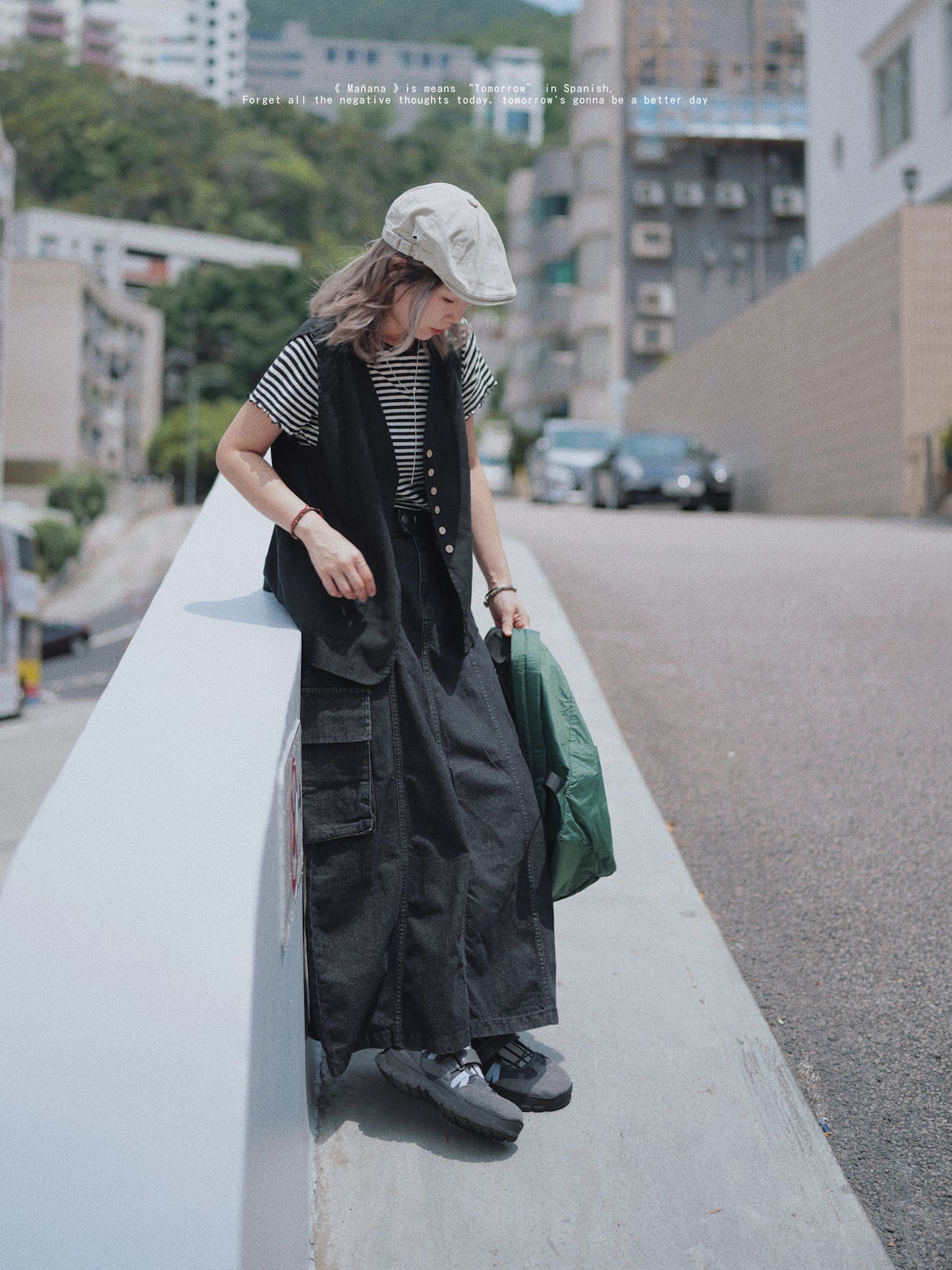 MZ329 Linen Vest