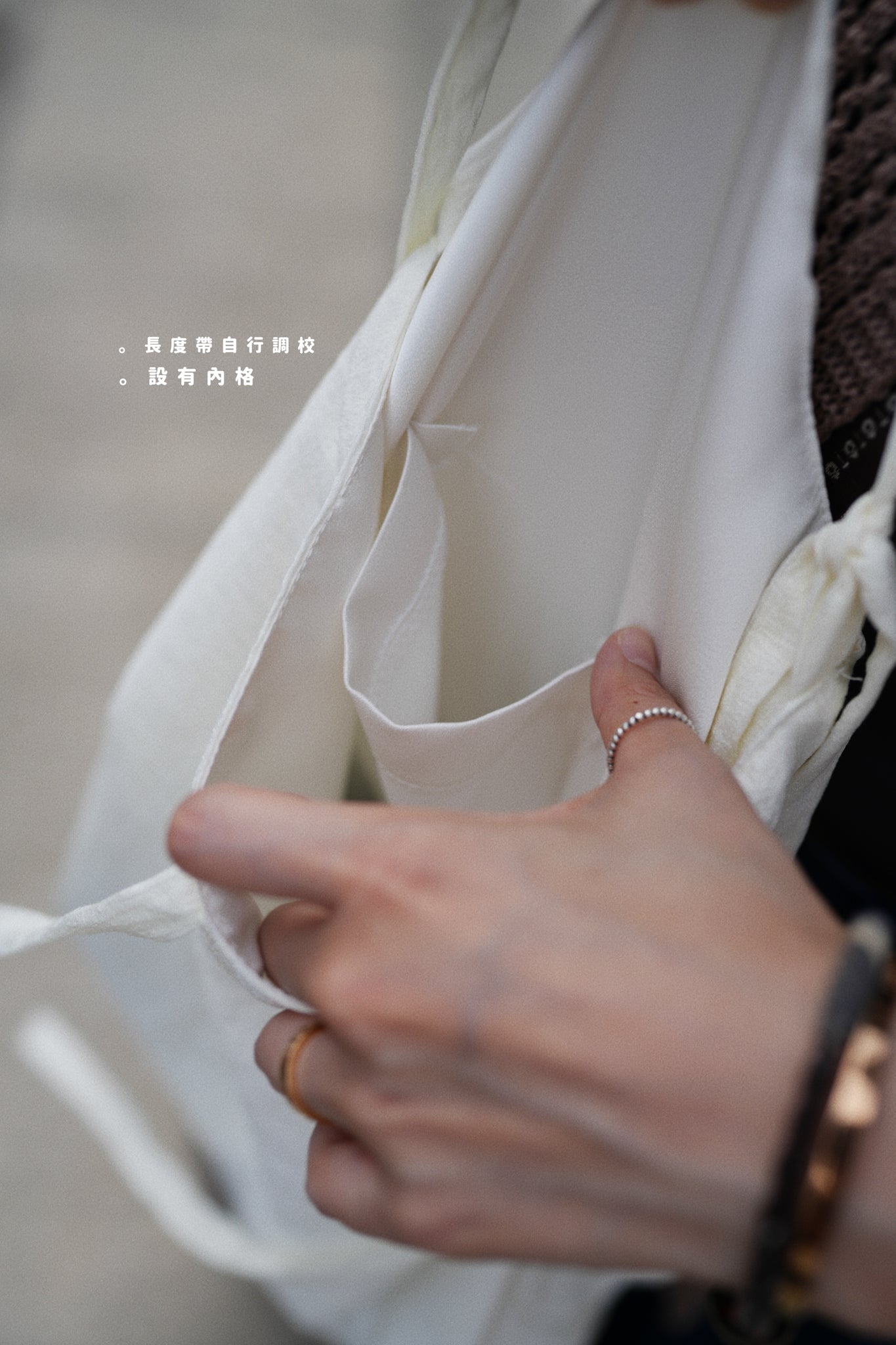 MZ328 Ribbon Crepe Crossbag