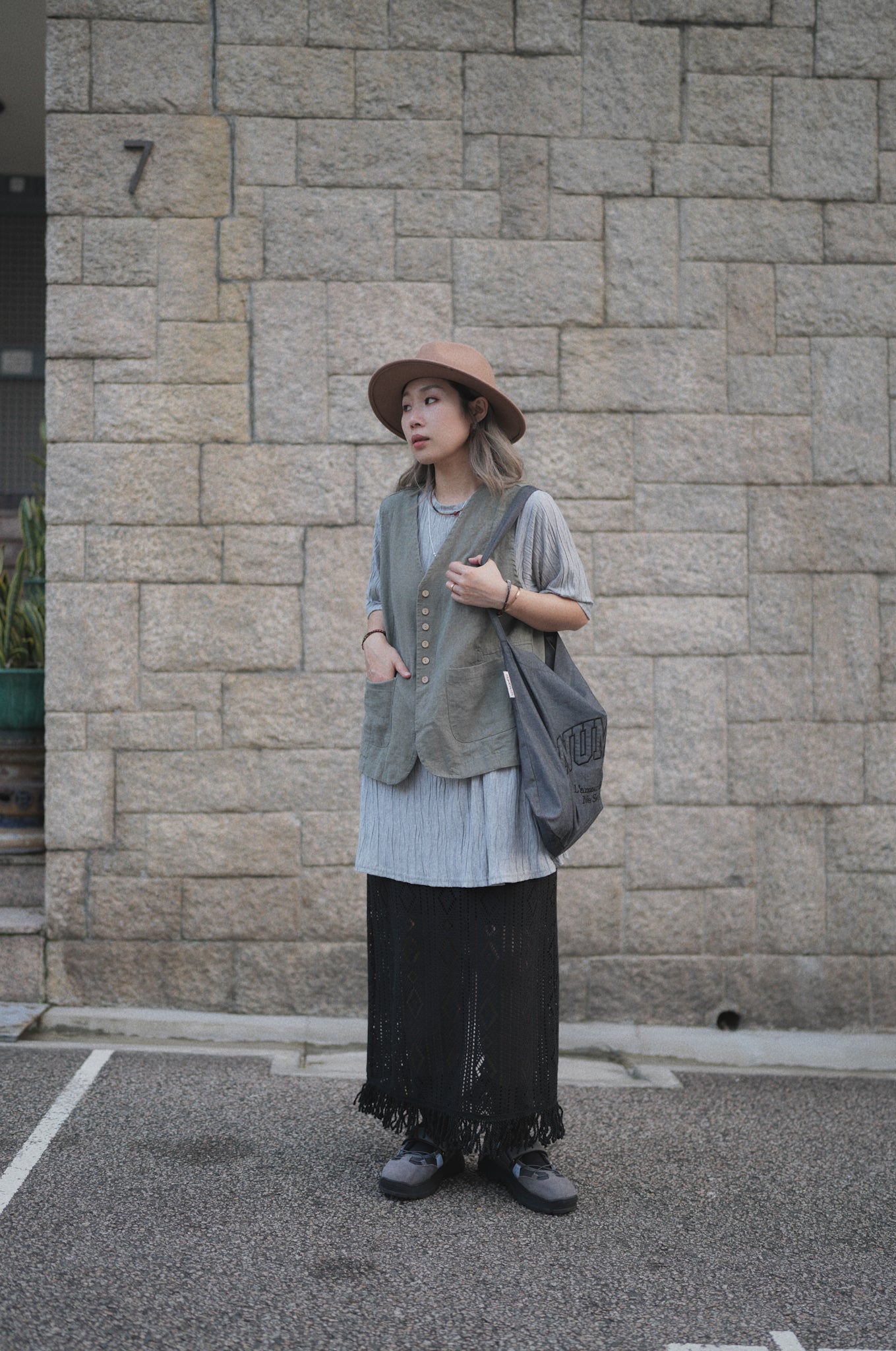 MZ326 Embroidered Tote Bag